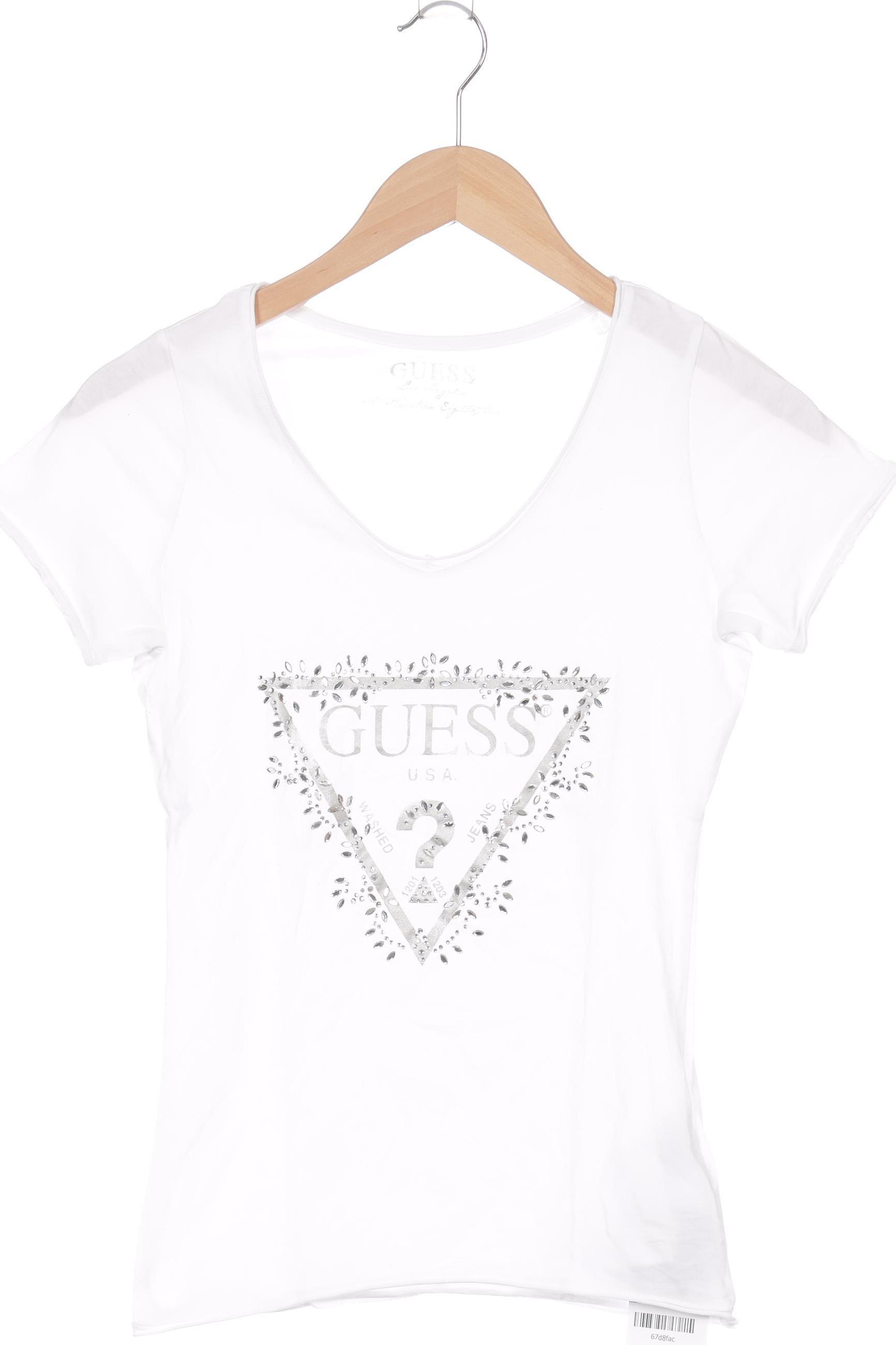 

Guess Damen T-Shirt, weiß, Gr.
