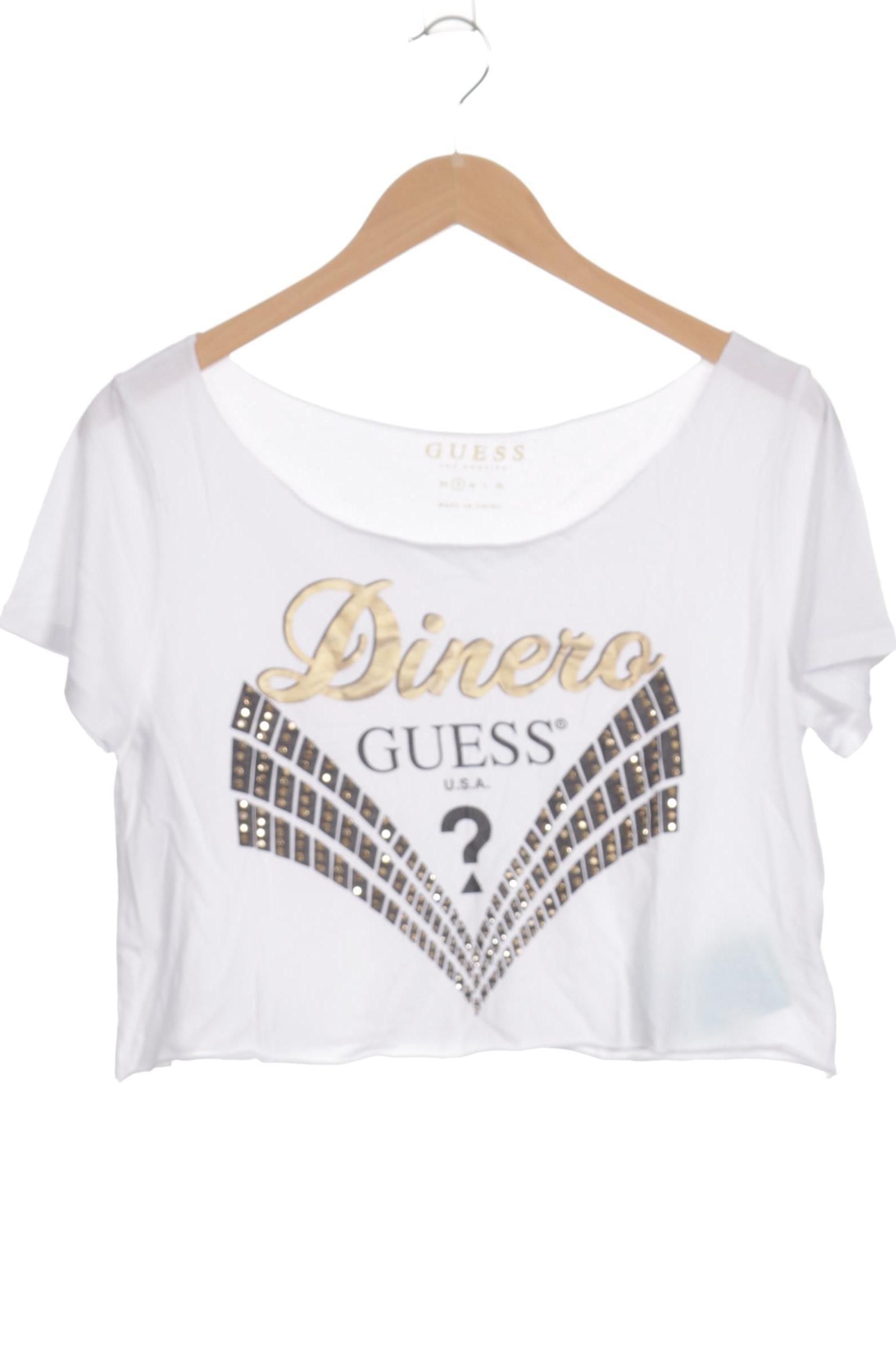 

Guess Damen T-Shirt, weiß, Gr.