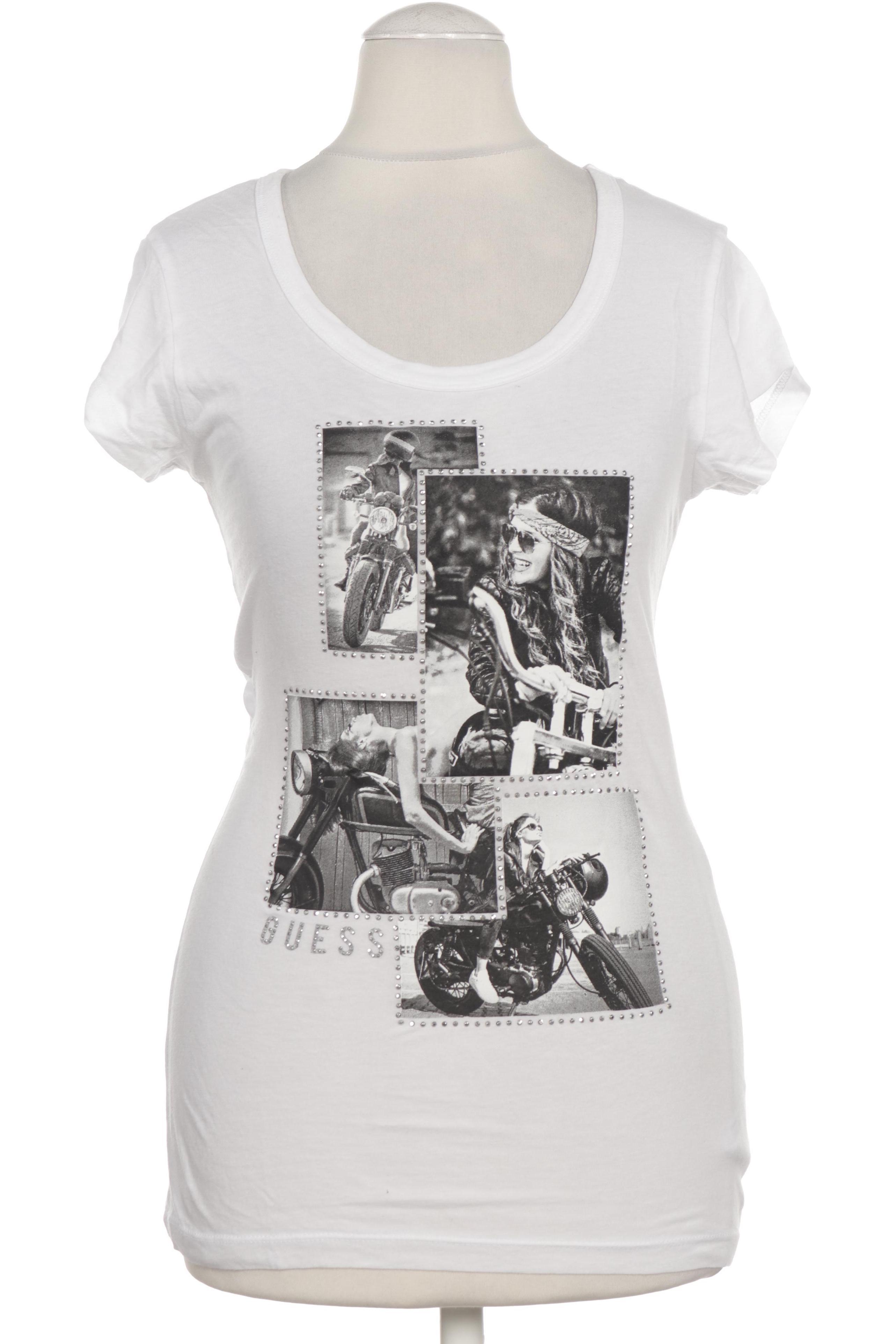 

Guess Damen T-Shirt, weiß, Gr.