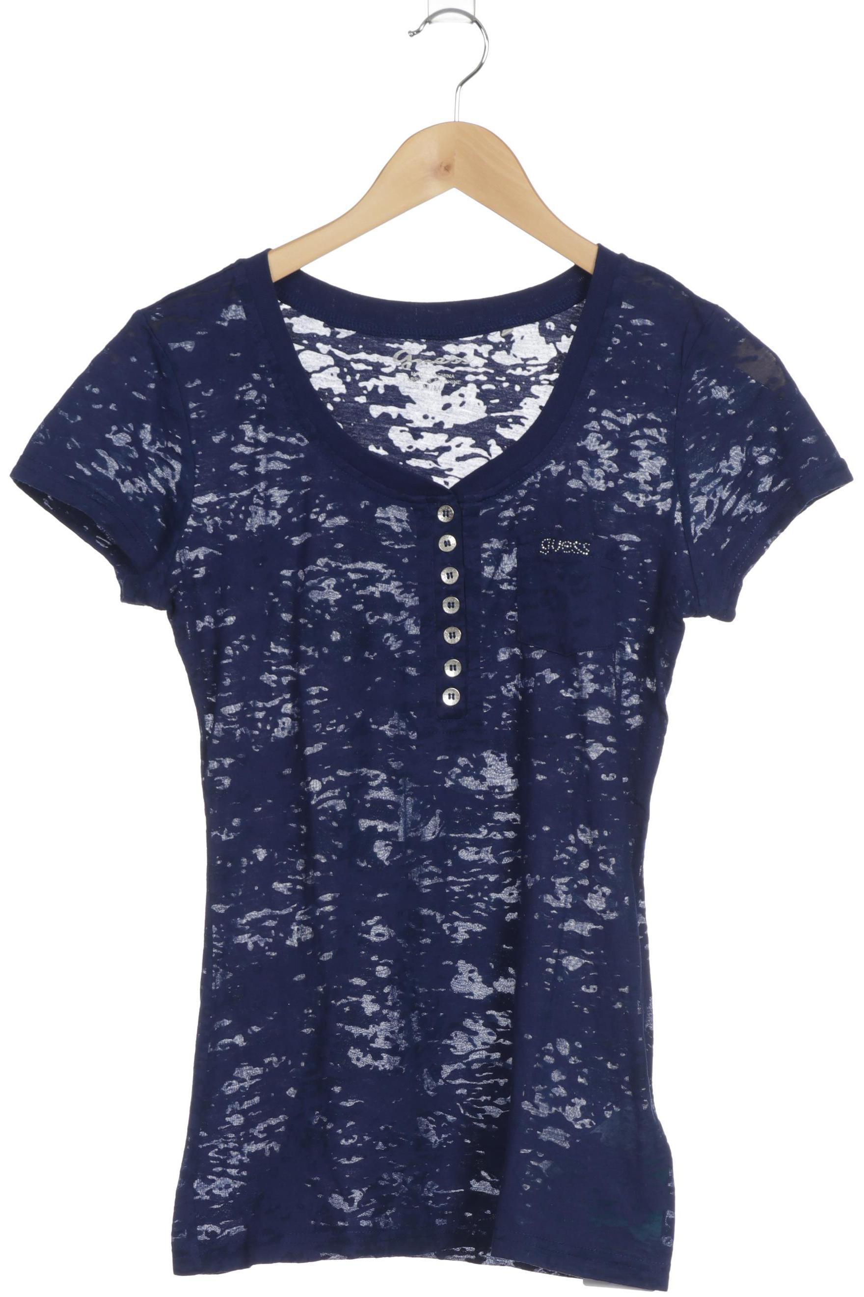 

Guess Damen T-Shirt, blau, Gr.
