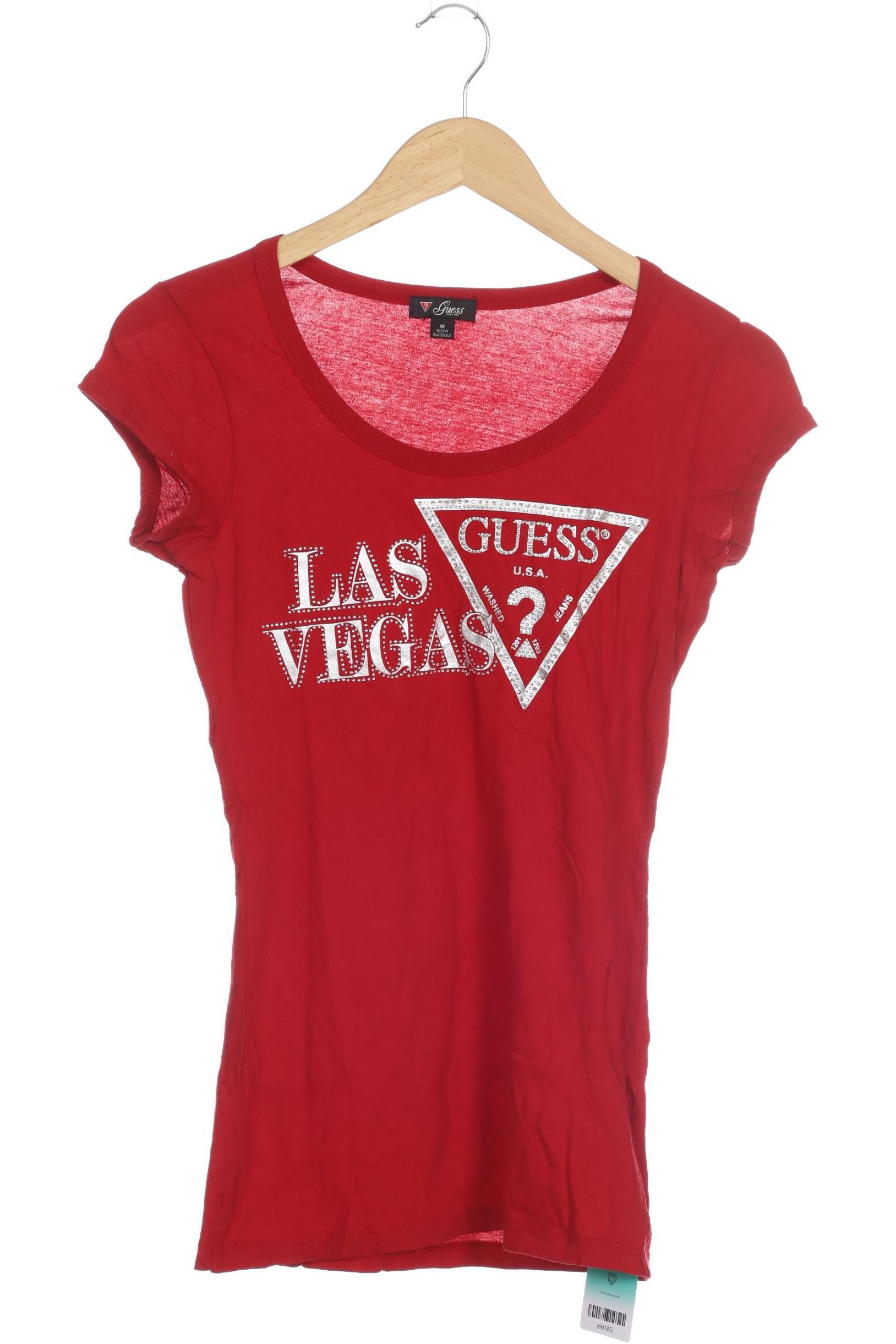 

Guess Damen T-Shirt, rot, Gr.
