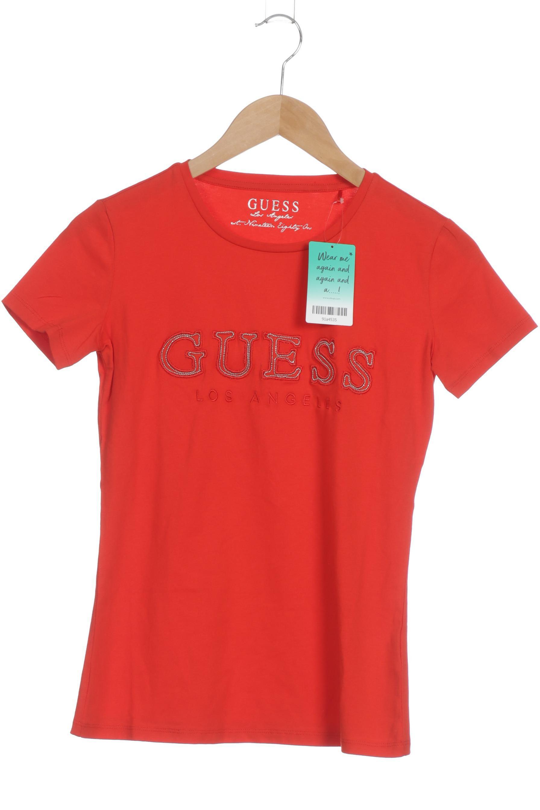 

Guess Damen T-Shirt, rot, Gr.