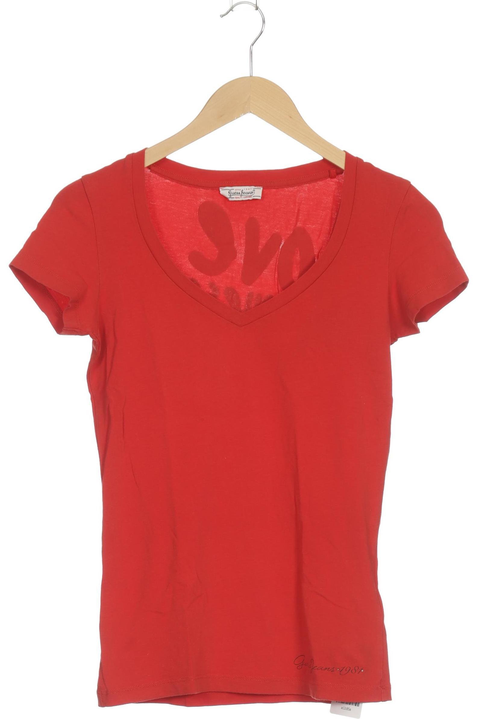 

Guess Damen T-Shirt, rot, Gr.