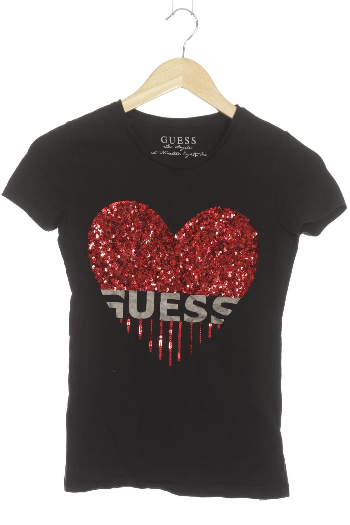 

Guess Damen T-Shirt, schwarz, Gr.