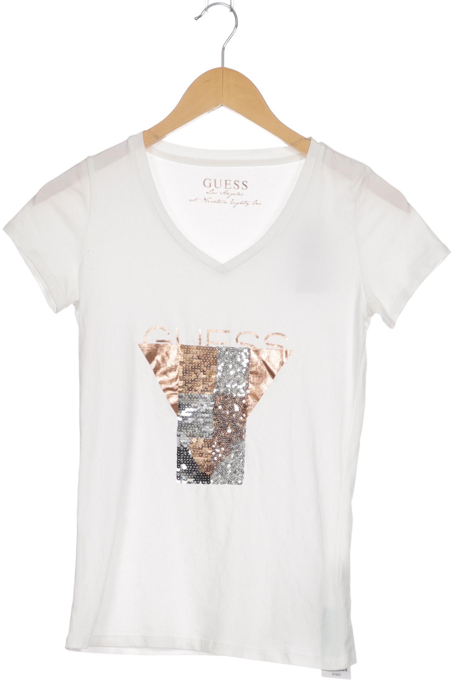 

Guess Damen T-Shirt, weiß, Gr.