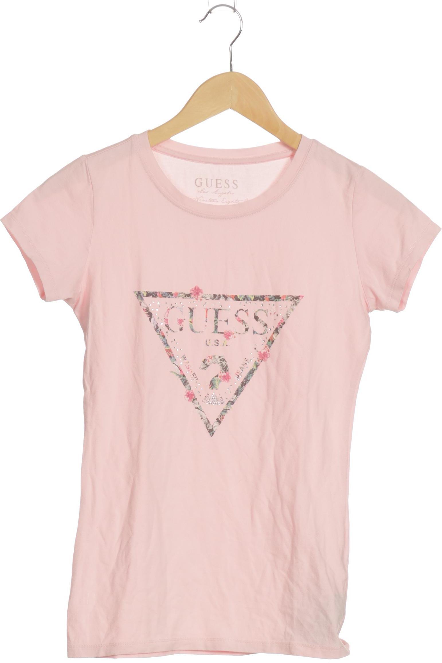 

Guess Damen T-Shirt, pink, Gr.