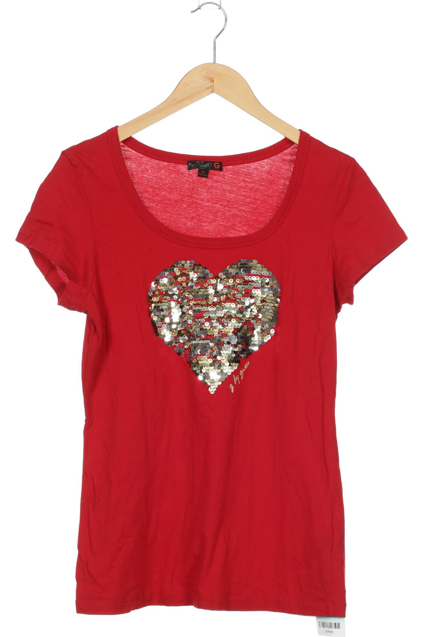 

G by Guess Damen T-Shirt, rot, Gr.