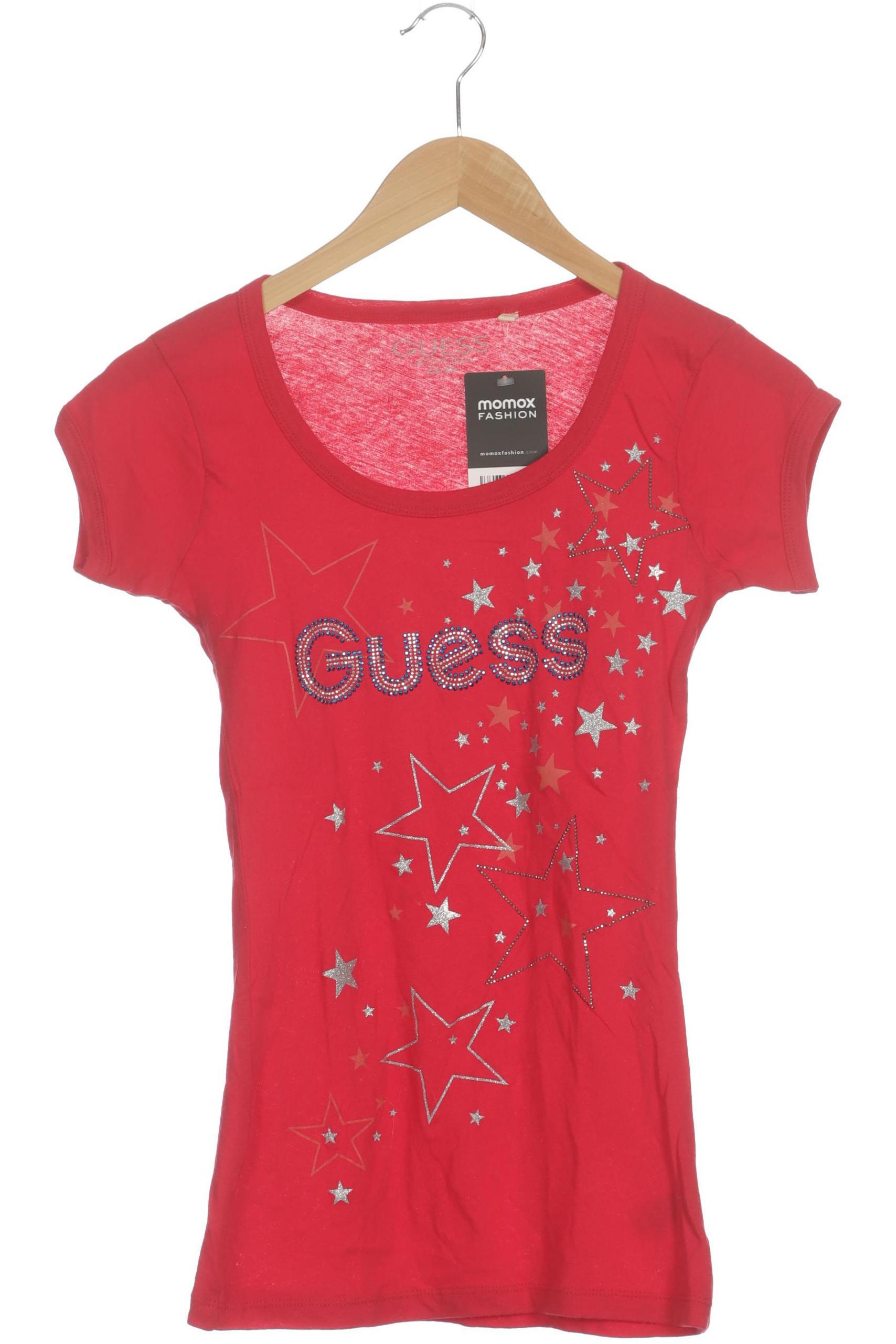

Guess Damen T-Shirt, rot, Gr.