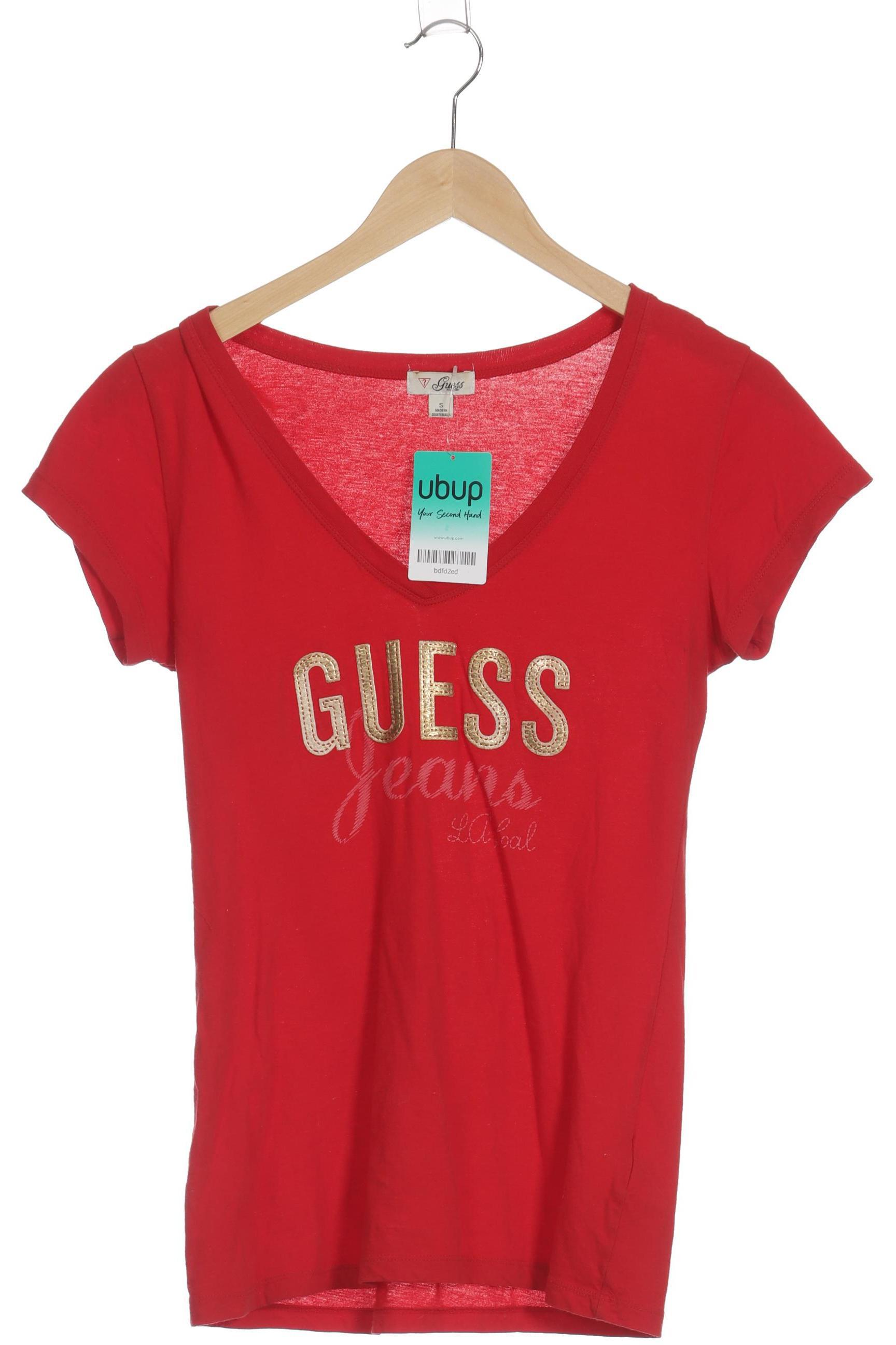 

Guess Damen T-Shirt, rot, Gr.