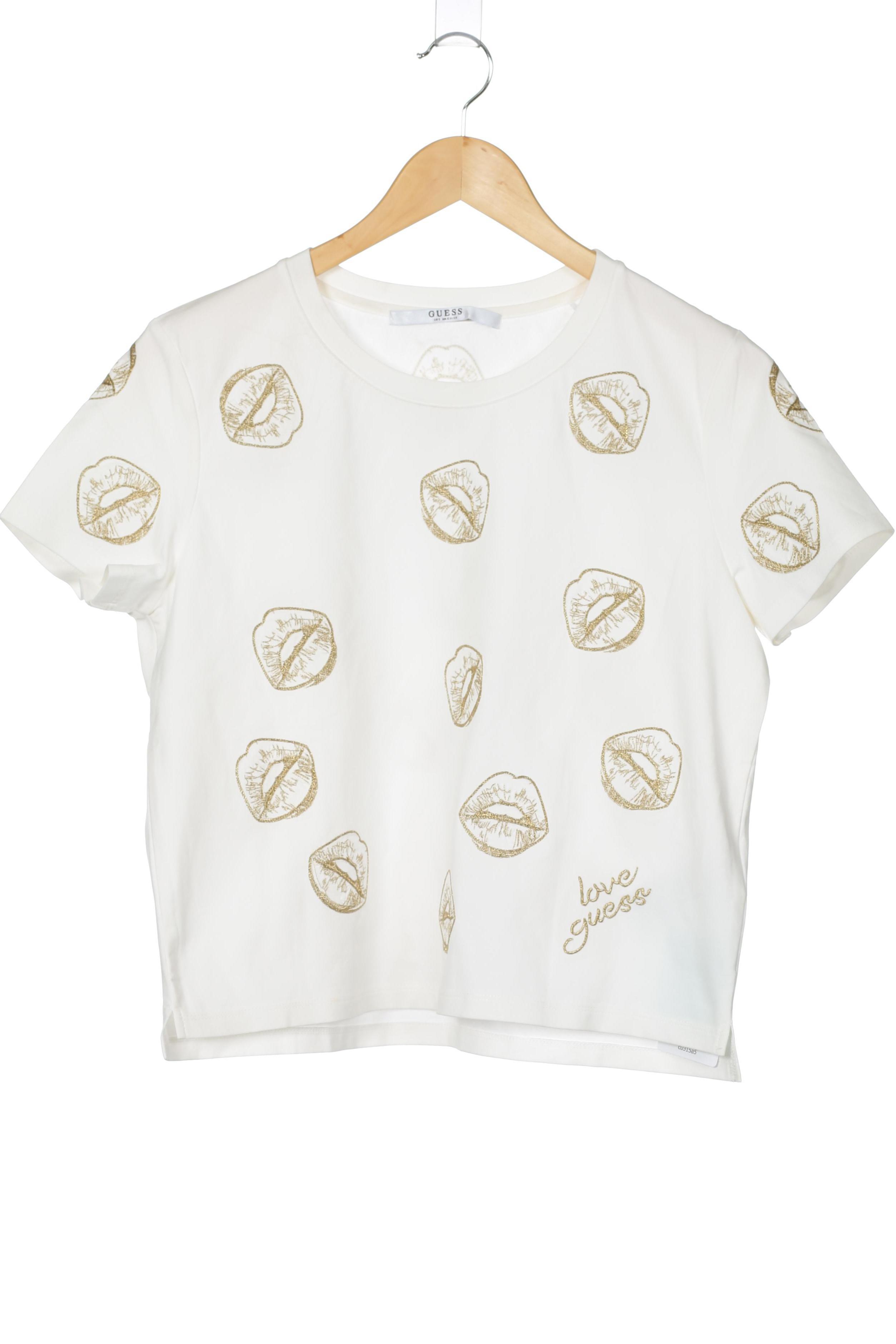 

Guess Damen T-Shirt, weiß, Gr.