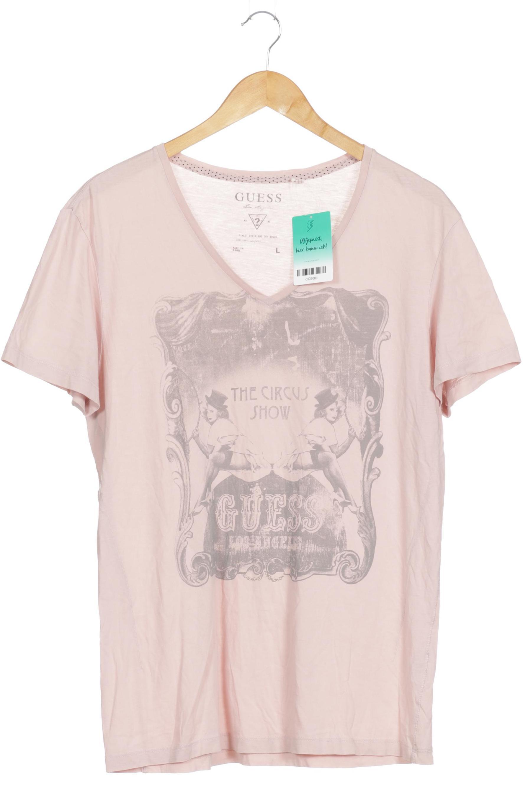 

Guess Damen T-Shirt, pink, Gr.