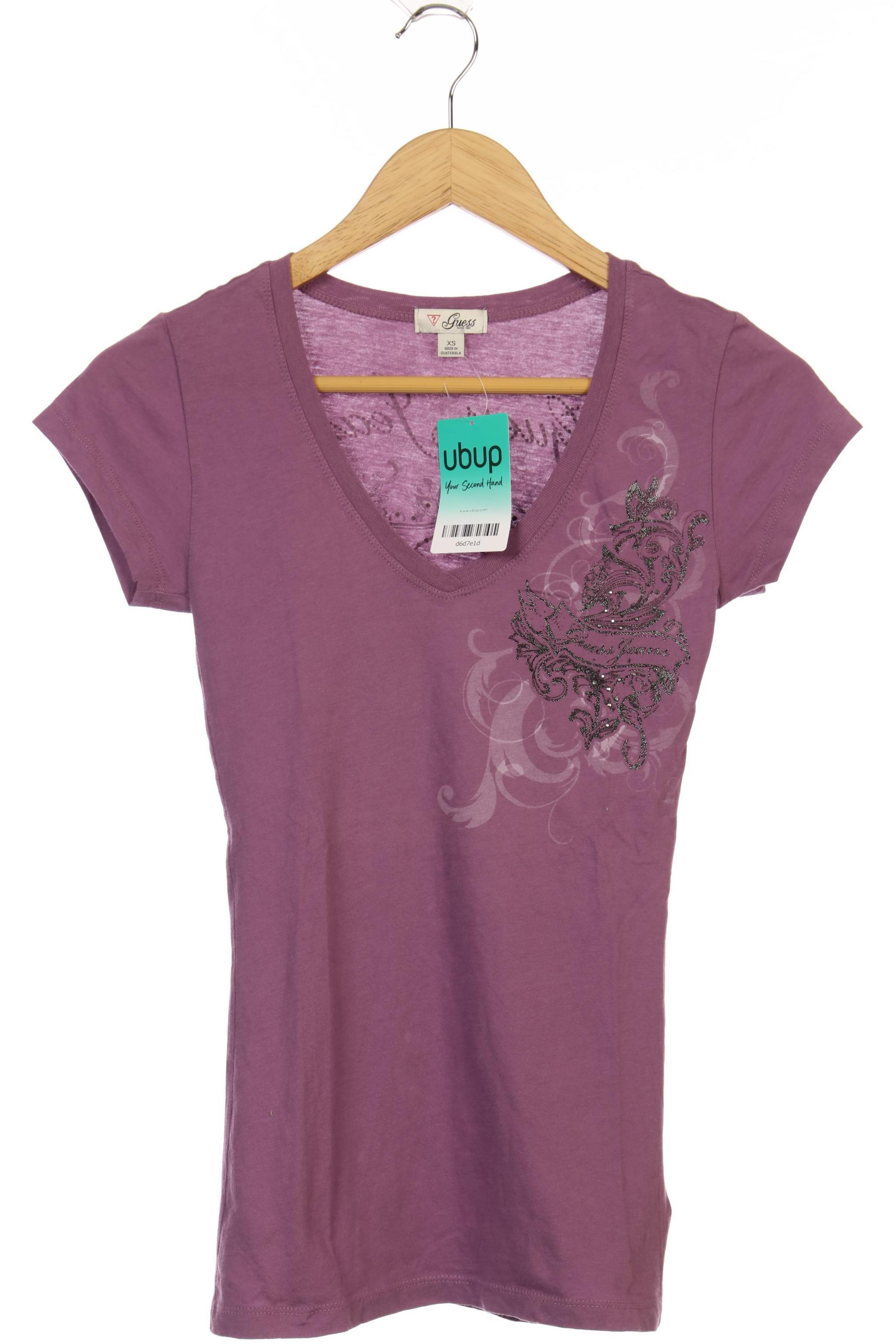 

Guess Damen T-Shirt, lila, Gr.
