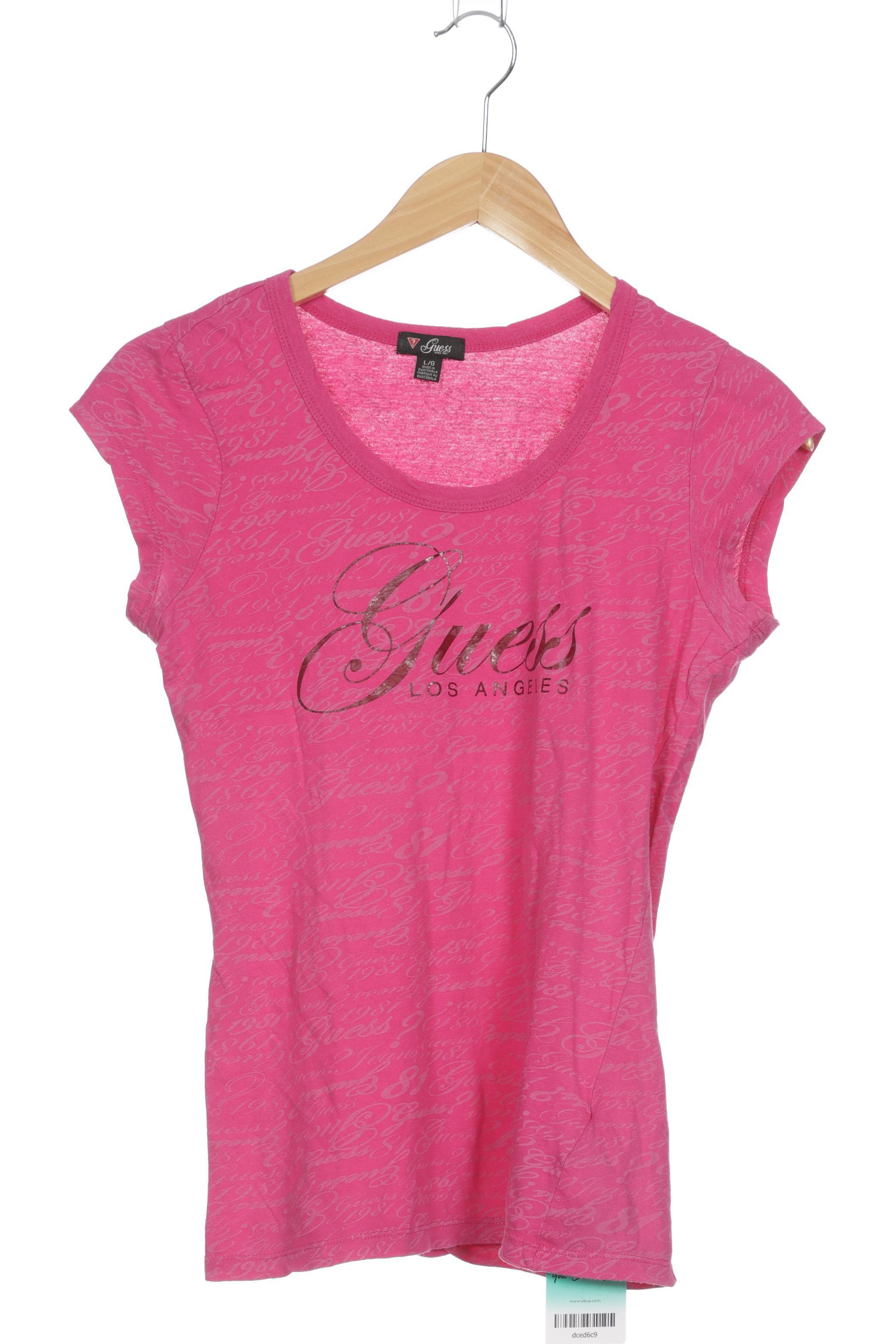 

Guess Damen T-Shirt, pink, Gr.