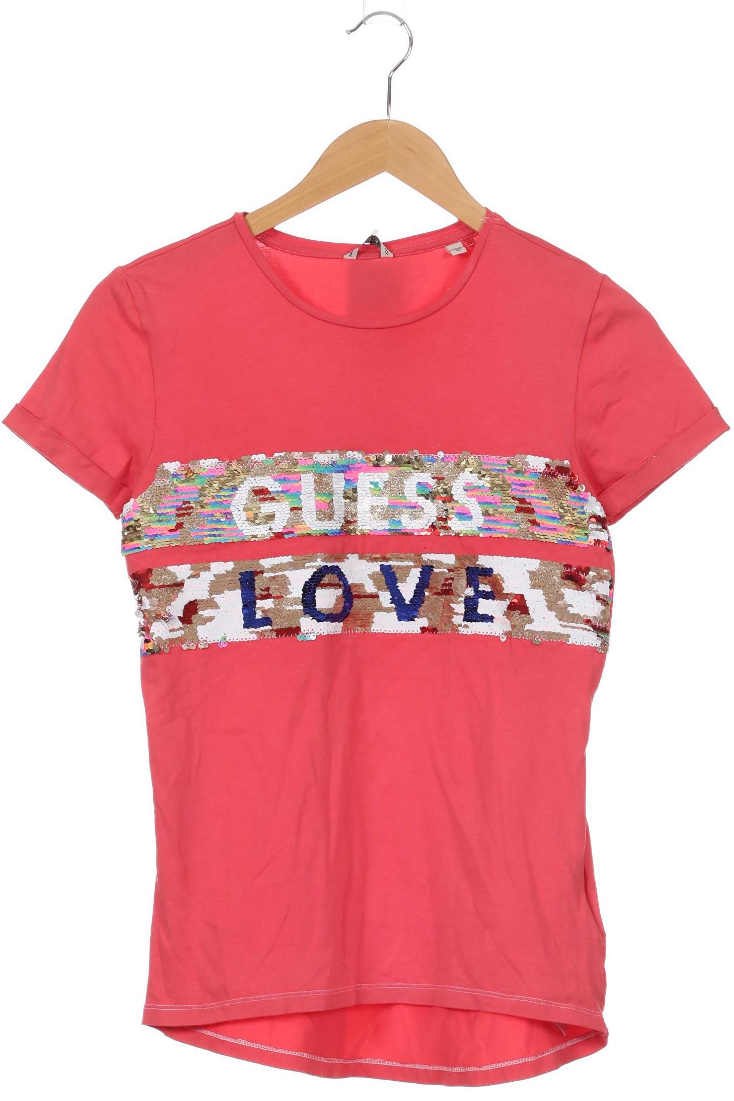 

Guess Damen T-Shirt, pink, Gr. 16