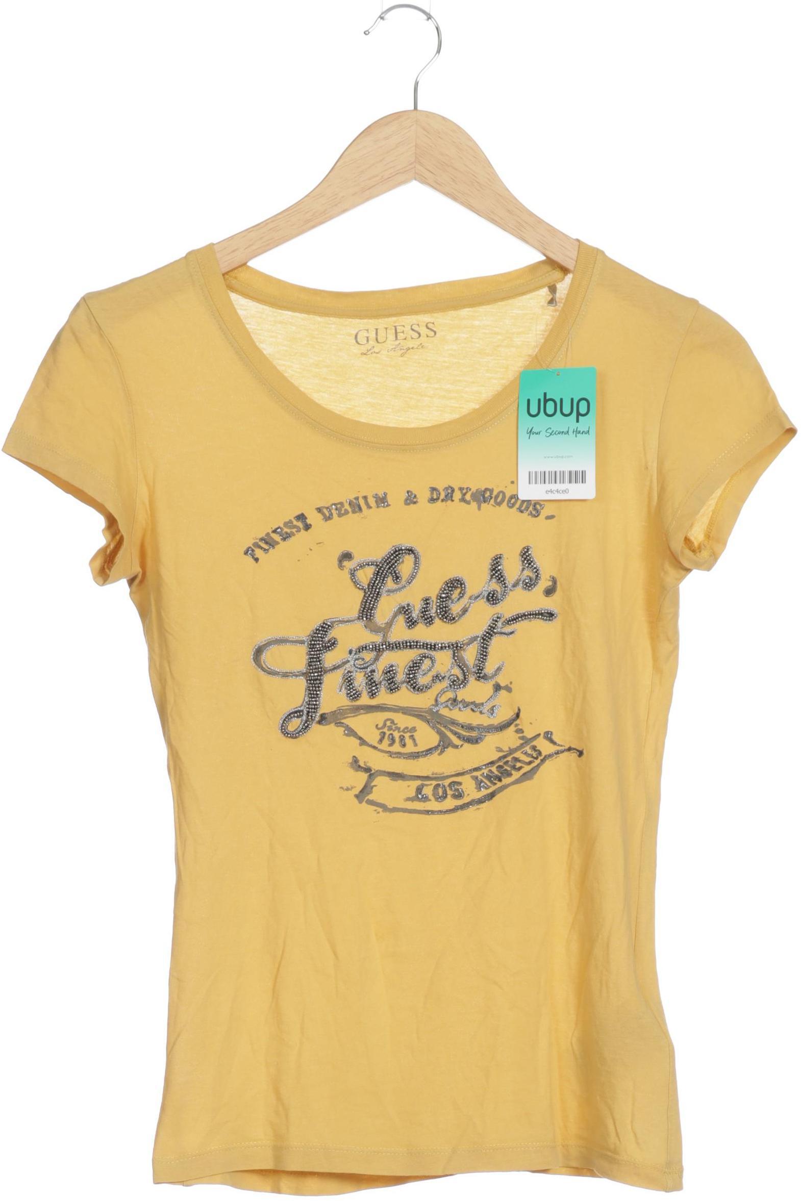 

Guess Damen T-Shirt, gelb, Gr.