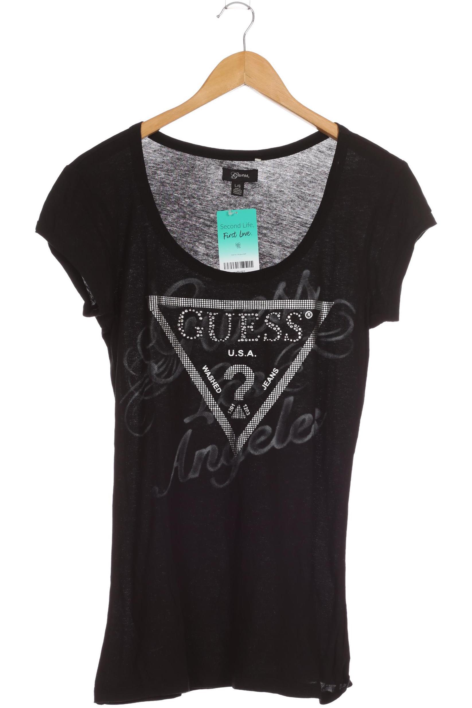 

Guess Damen T-Shirt, schwarz, Gr.