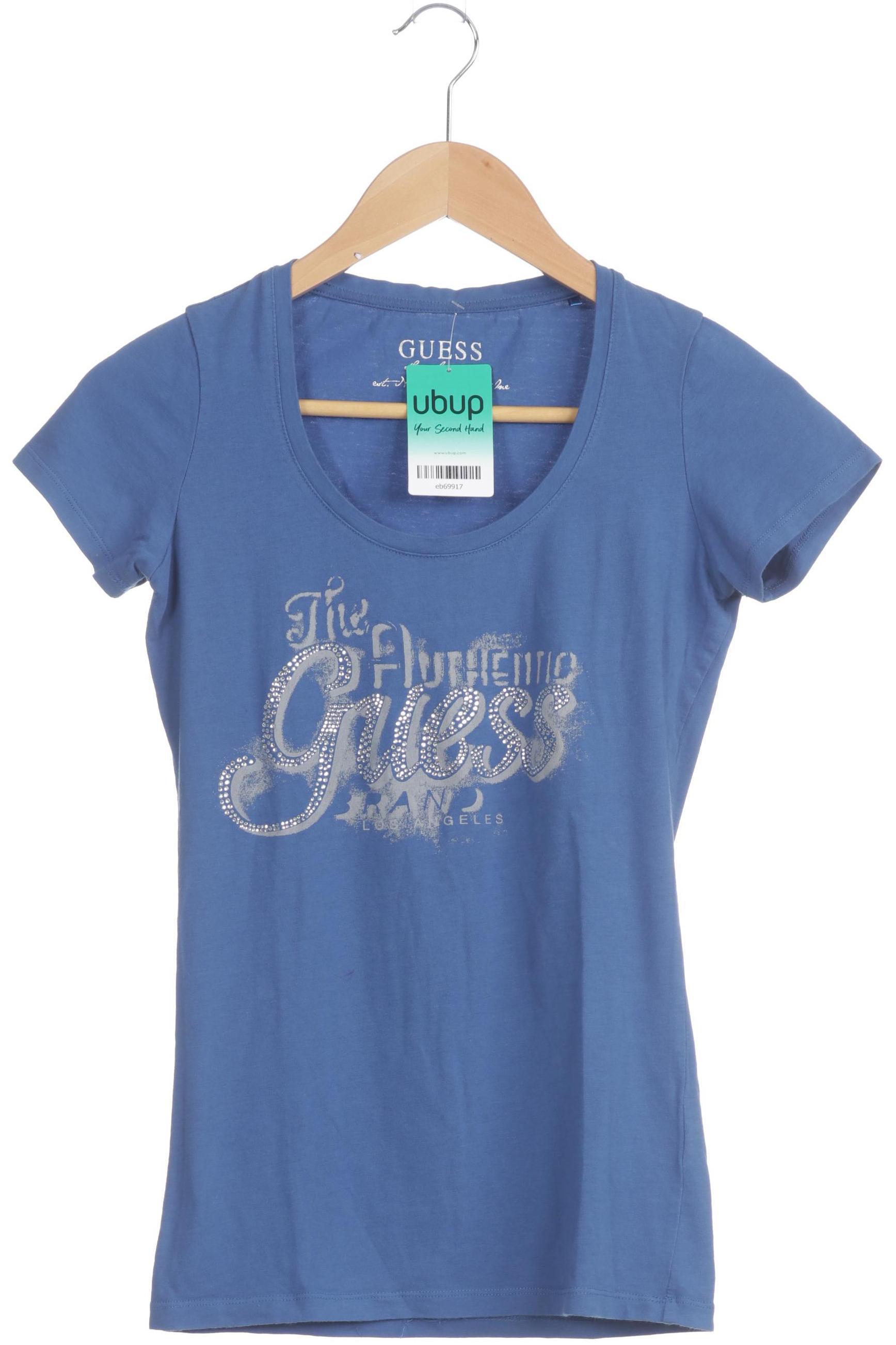 

Guess Damen T-Shirt, blau, Gr.