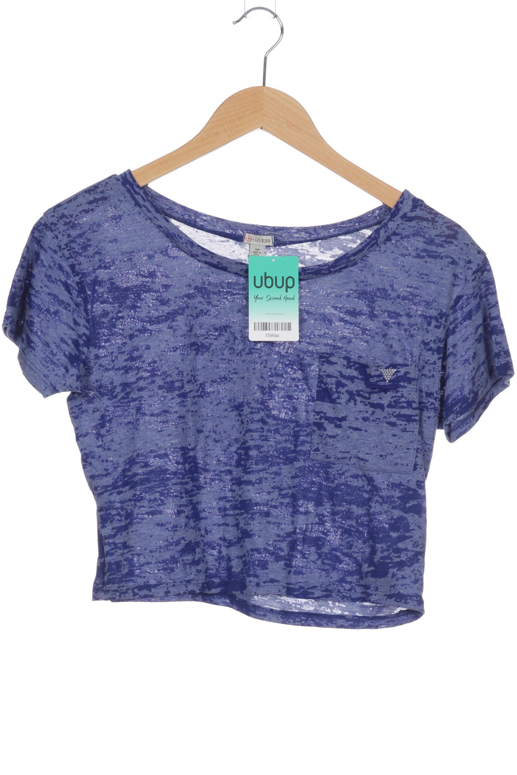 

Guess Damen T-Shirt, blau, Gr.