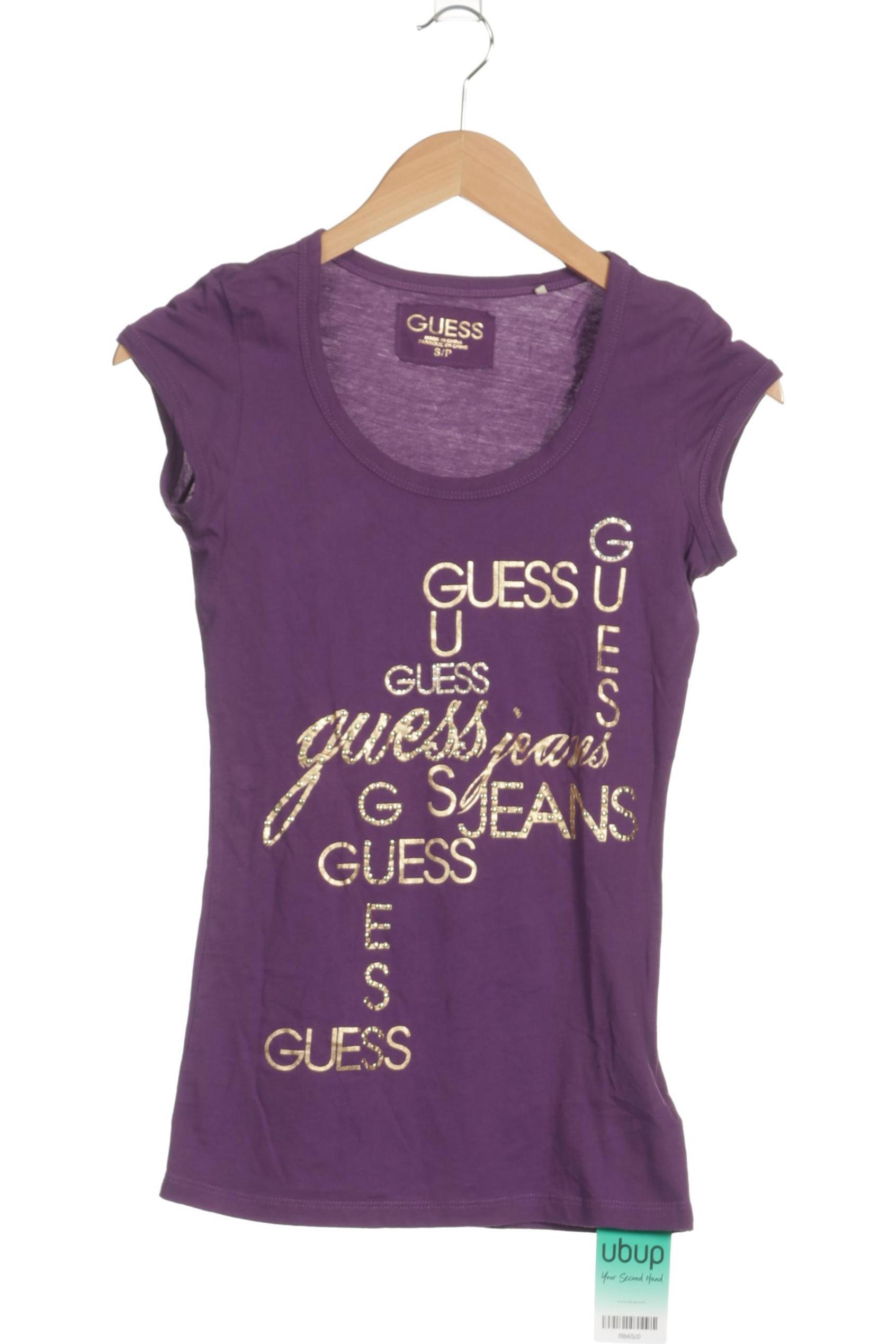 

Guess Damen T-Shirt, lila, Gr.