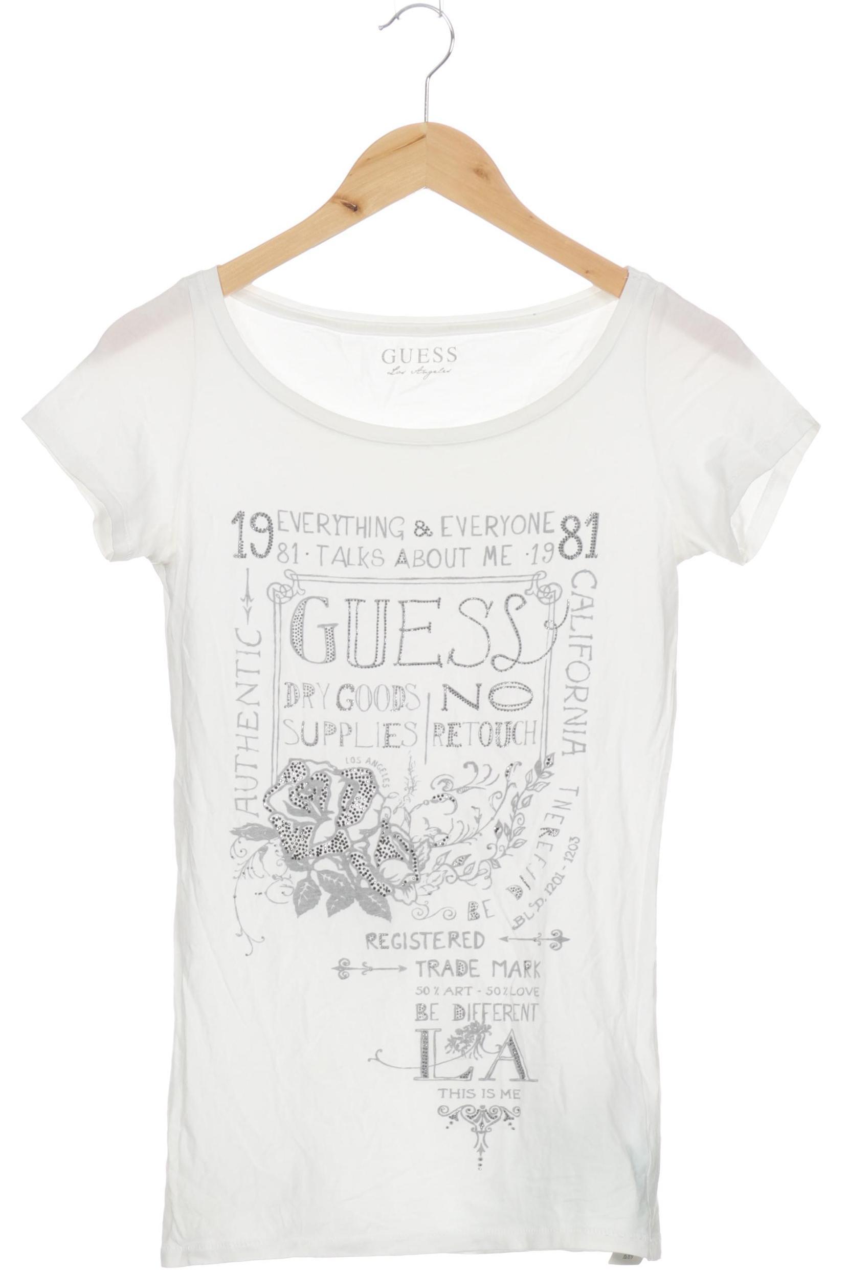 

Guess Damen T-Shirt, weiß, Gr.
