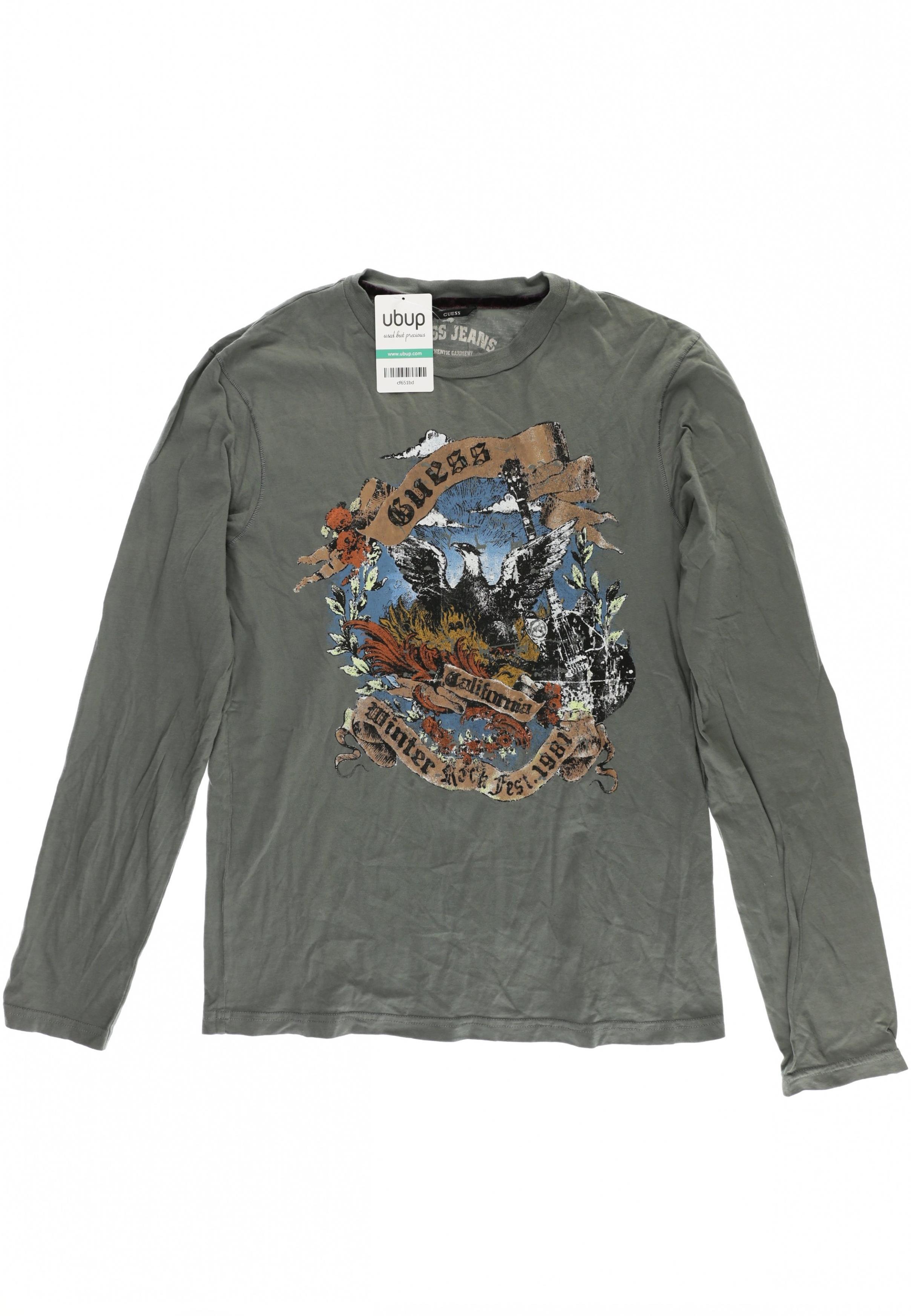 

Guess Herren Langarmshirt, grün, Gr.