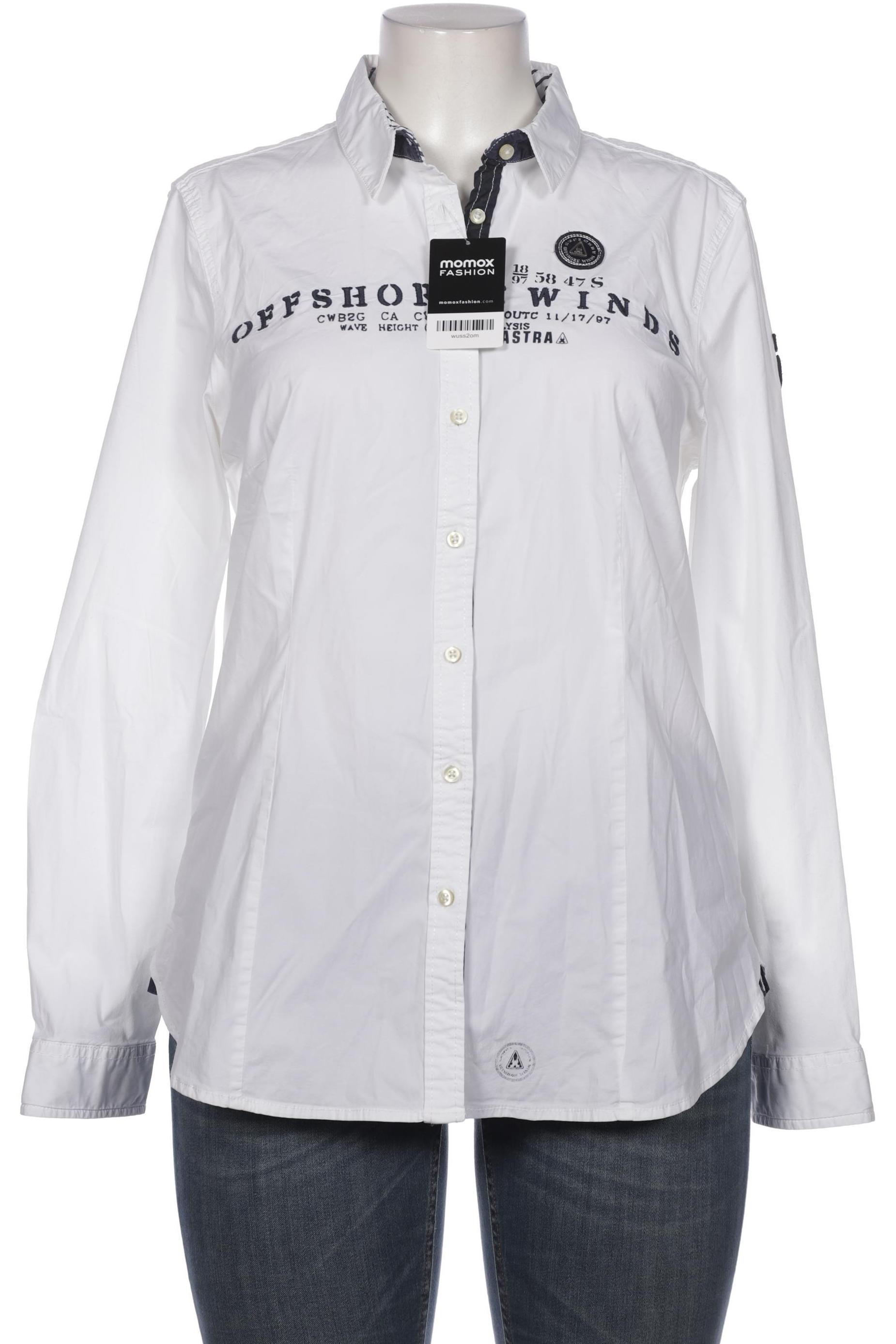 

Gaastra Damen Bluse, weiß, Gr. 48