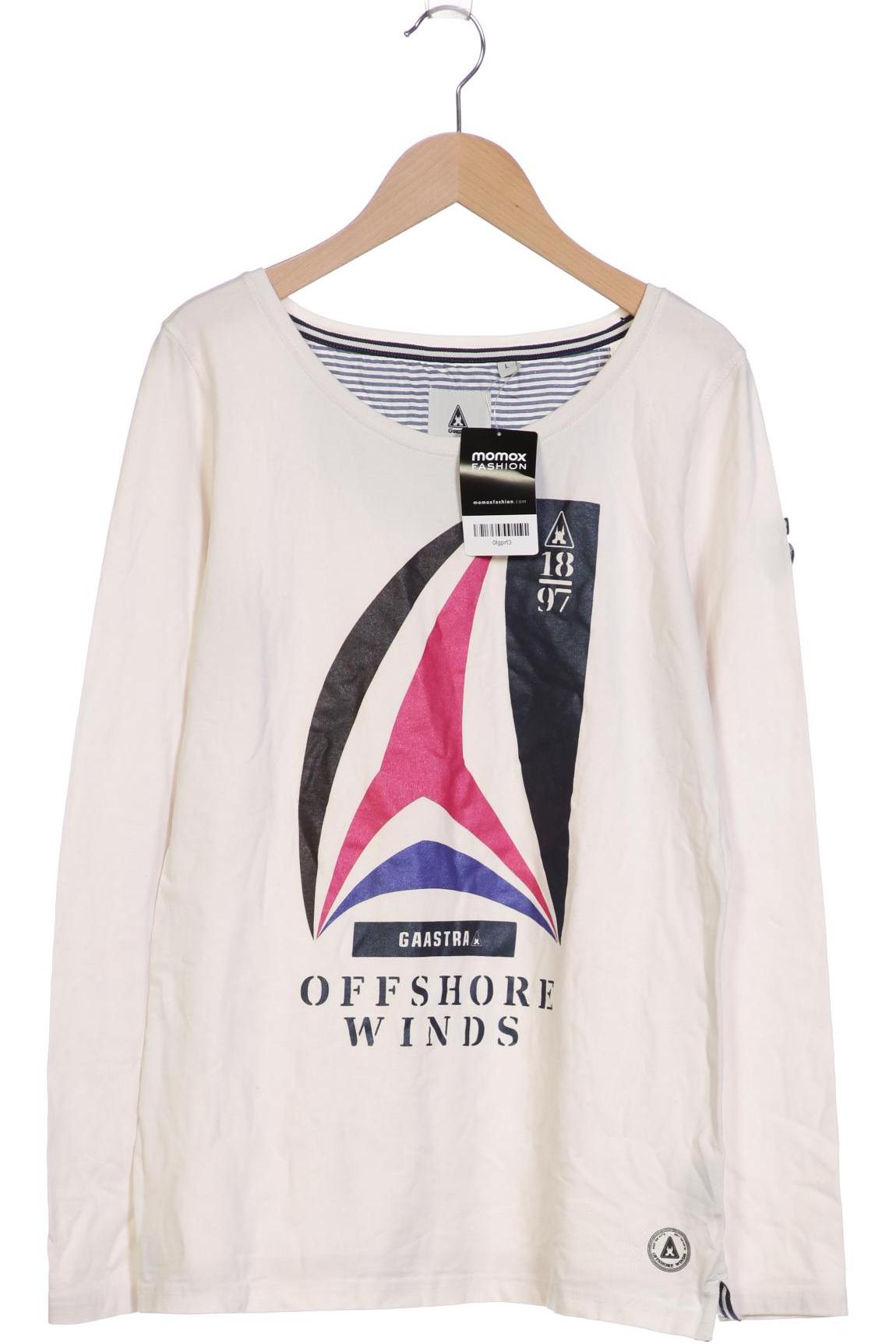 

Gaastra Damen Langarmshirt, cremeweiß, Gr. 42