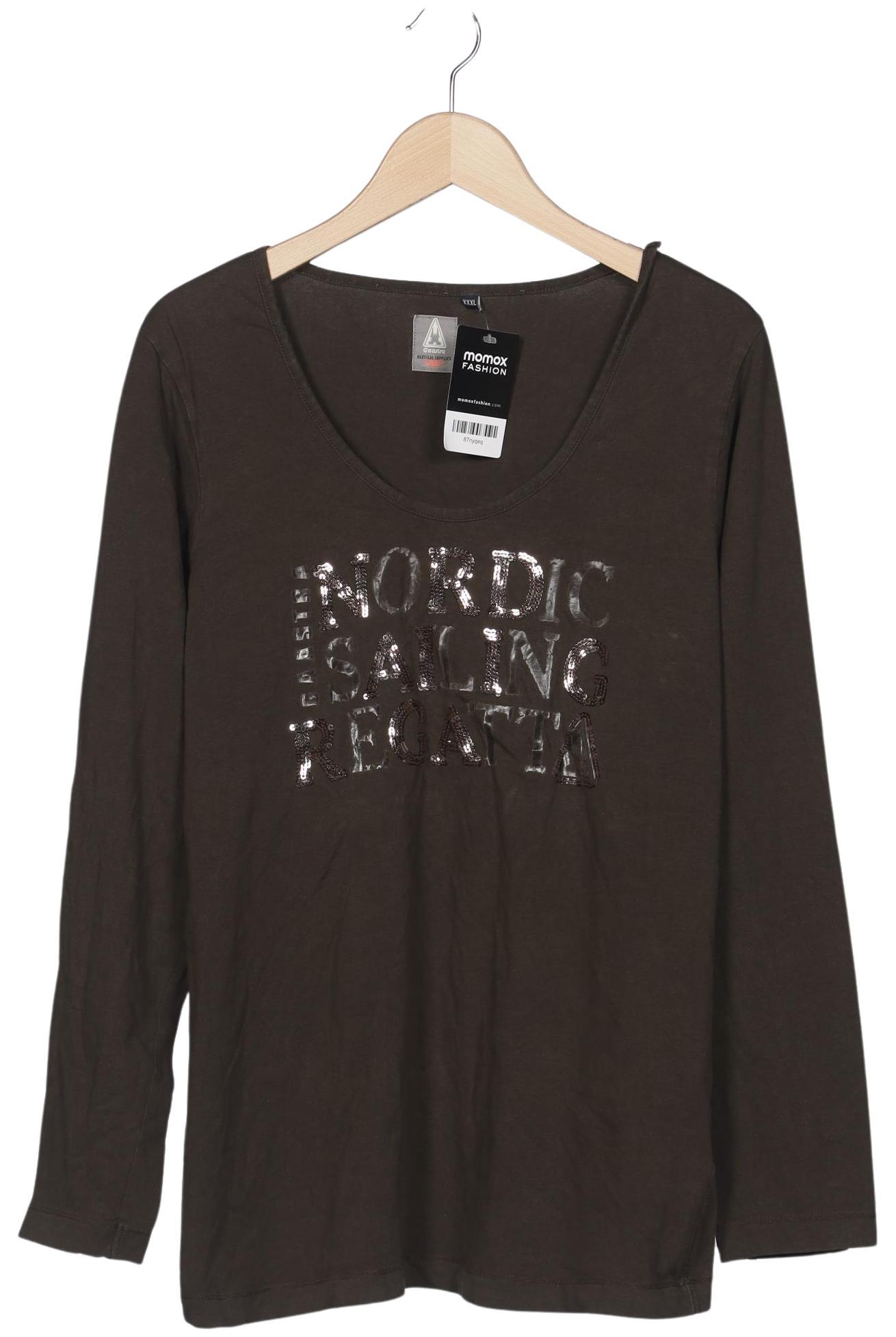 

Gaastra Damen Langarmshirt, braun, Gr. 48