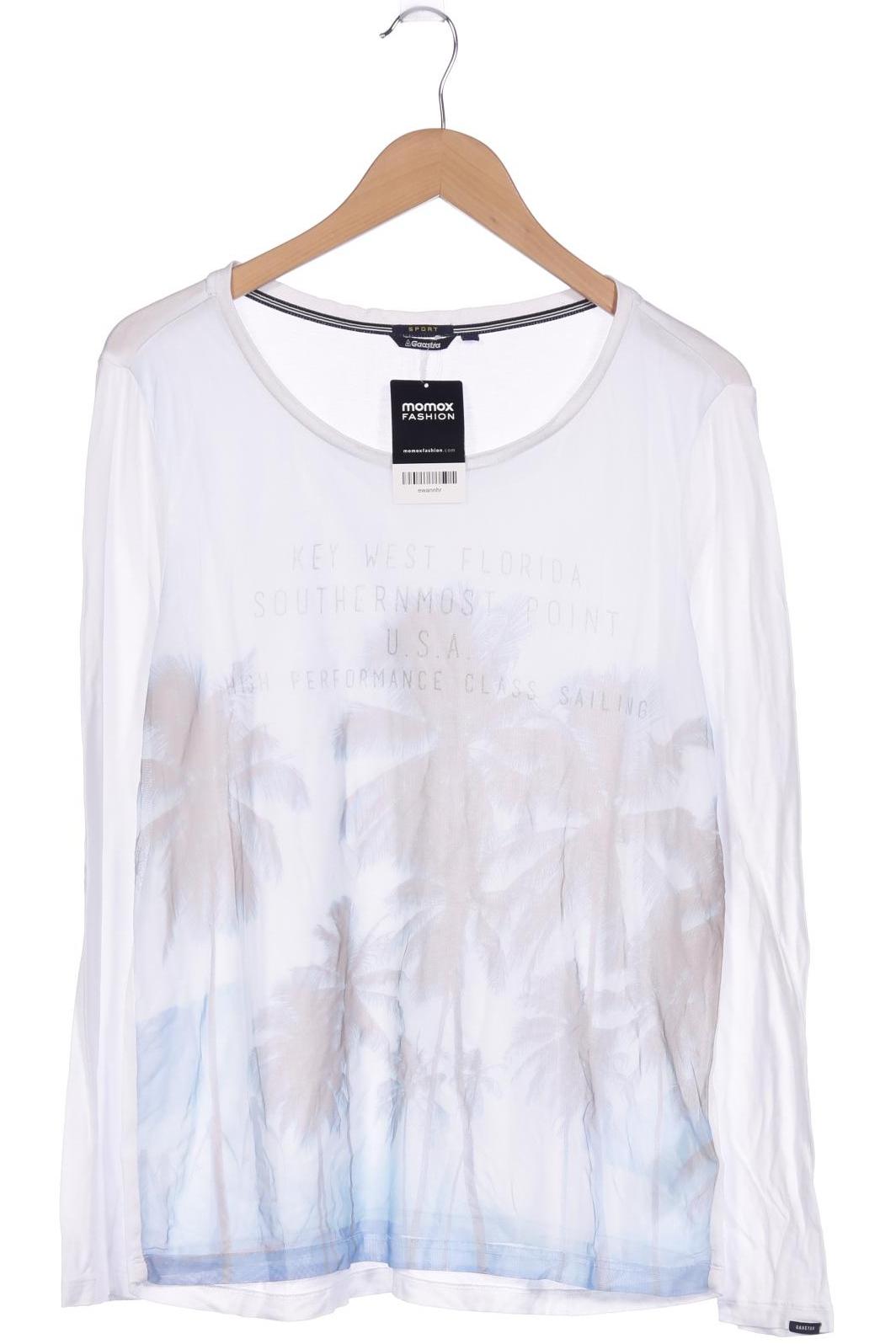 

Gaastra Damen Langarmshirt, weiß, Gr. 44