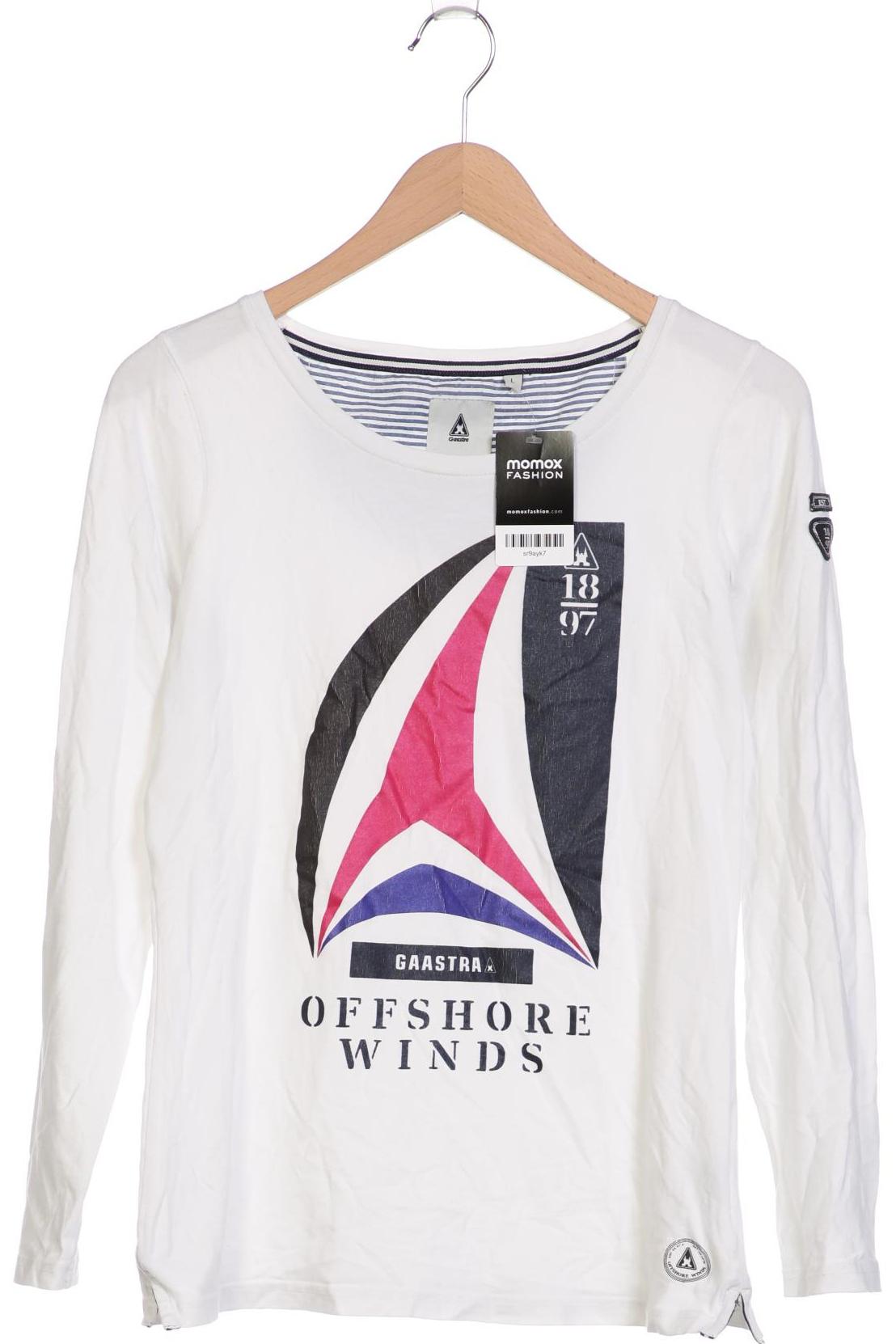 

Gaastra Damen Langarmshirt, weiß, Gr. 42