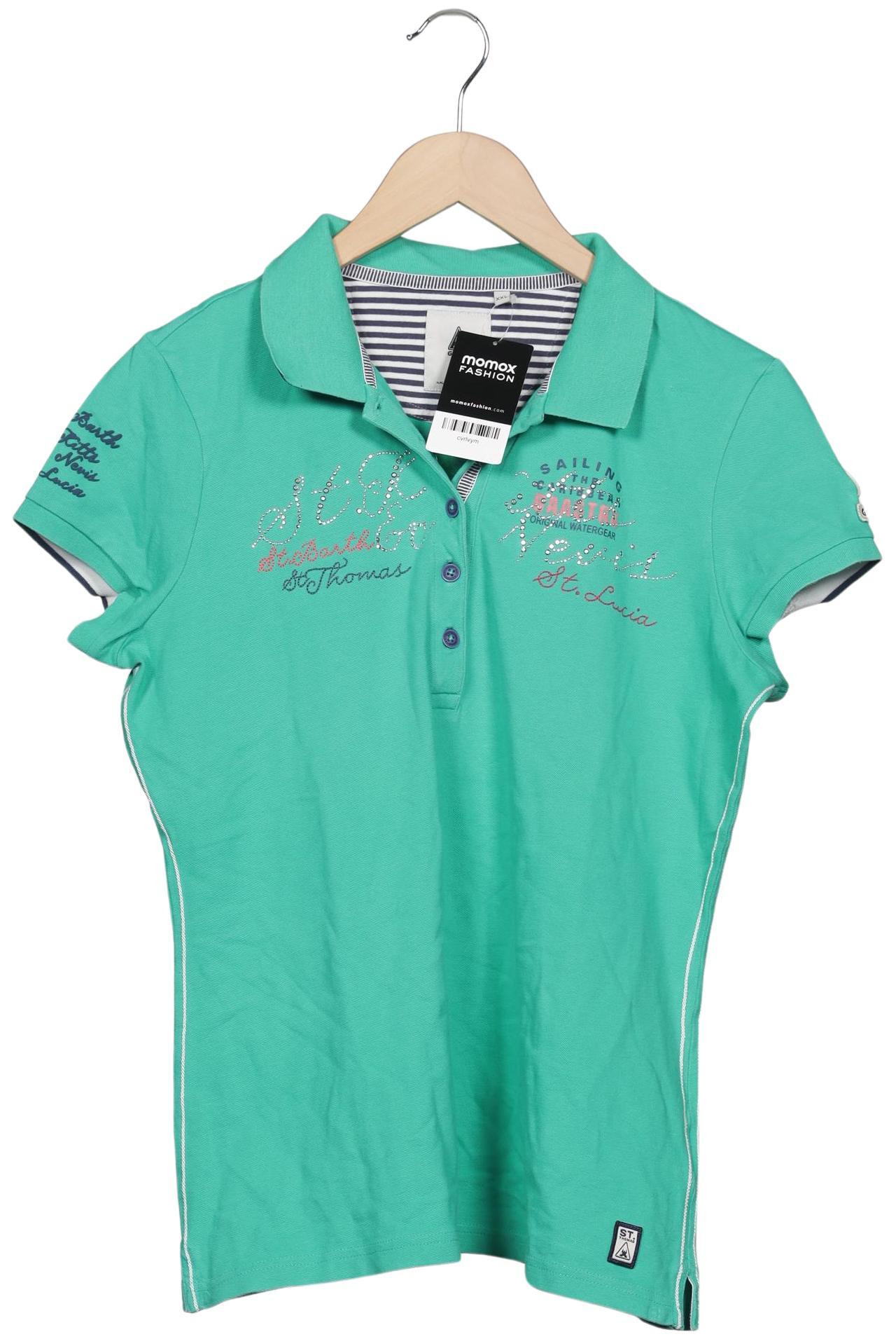 

Gaastra Damen Poloshirt, türkis, Gr. 46