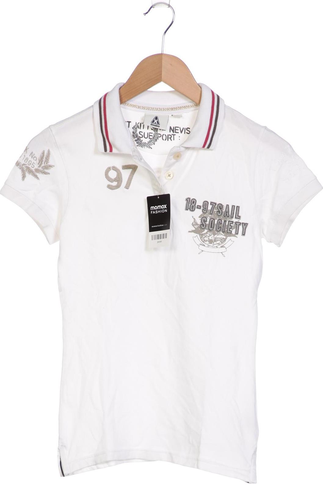

Gaastra Damen Poloshirt, weiß, Gr. 34