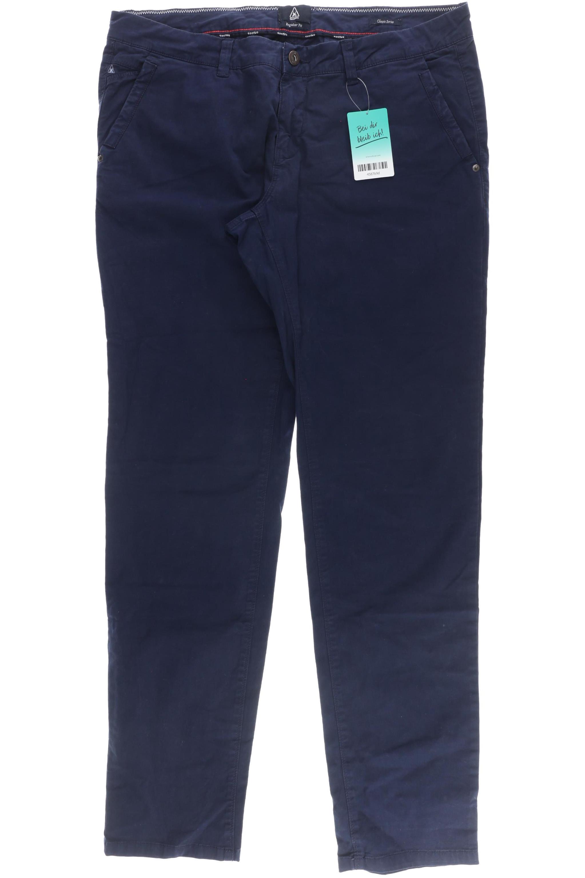 

Gaastra Damen Stoffhose, blau, Gr. 0