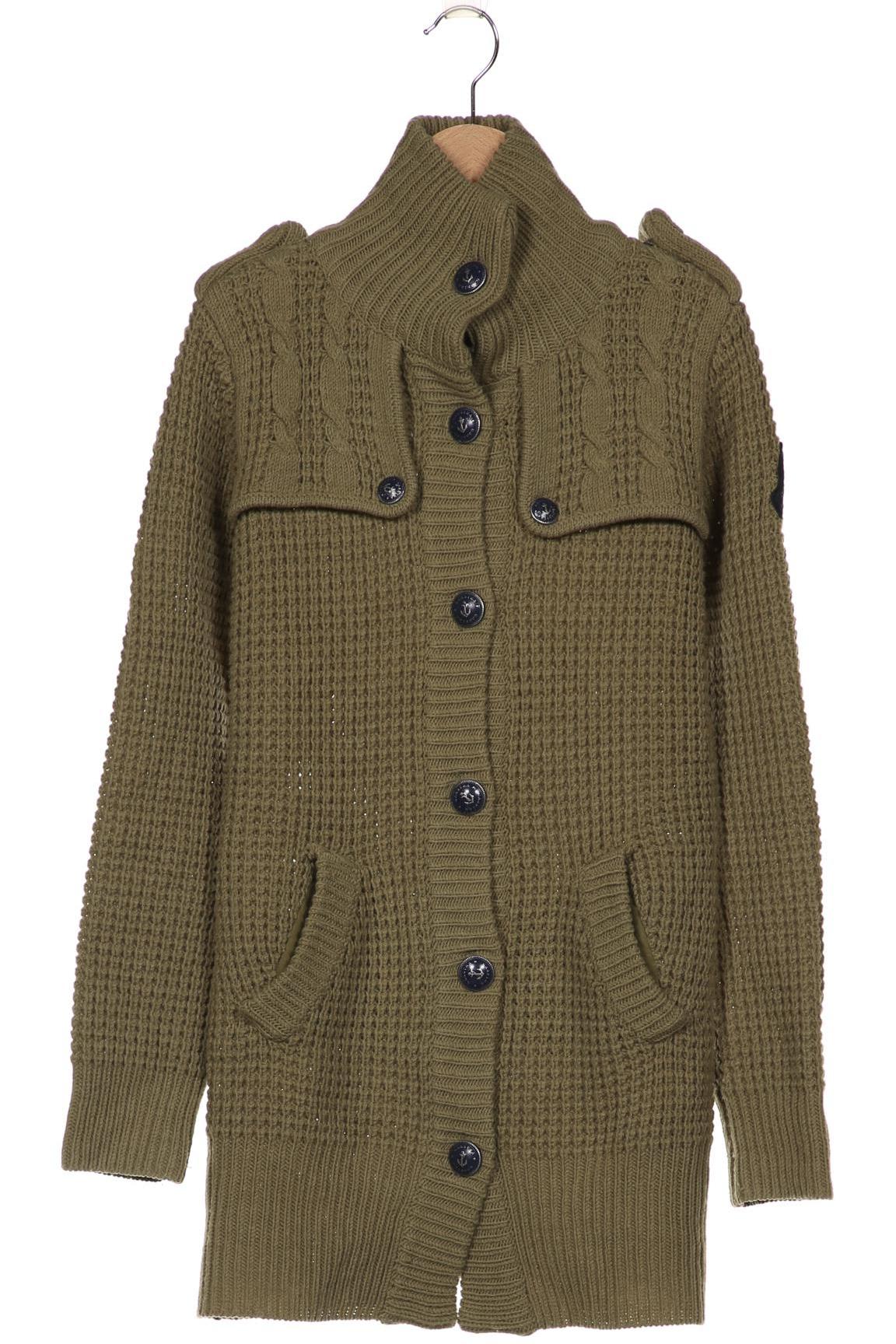 

Gaastra Damen Strickjacke, grün, Gr. 34