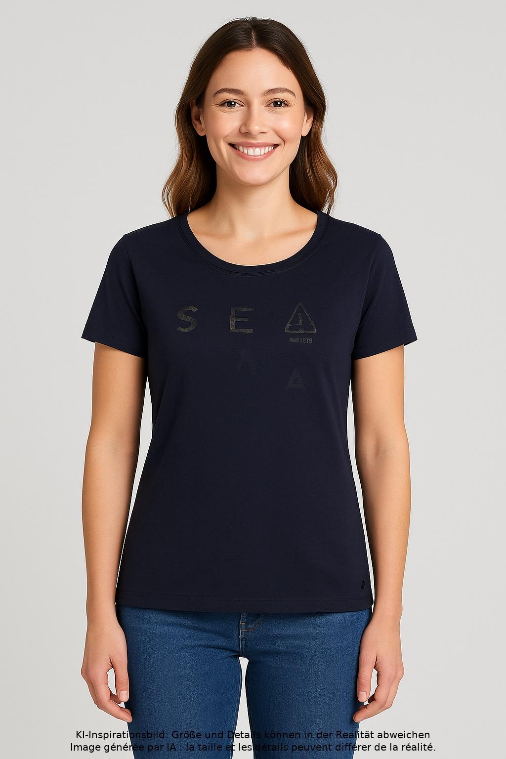 

Gaastra Damen T-Shirt, marineblau, Gr. 38