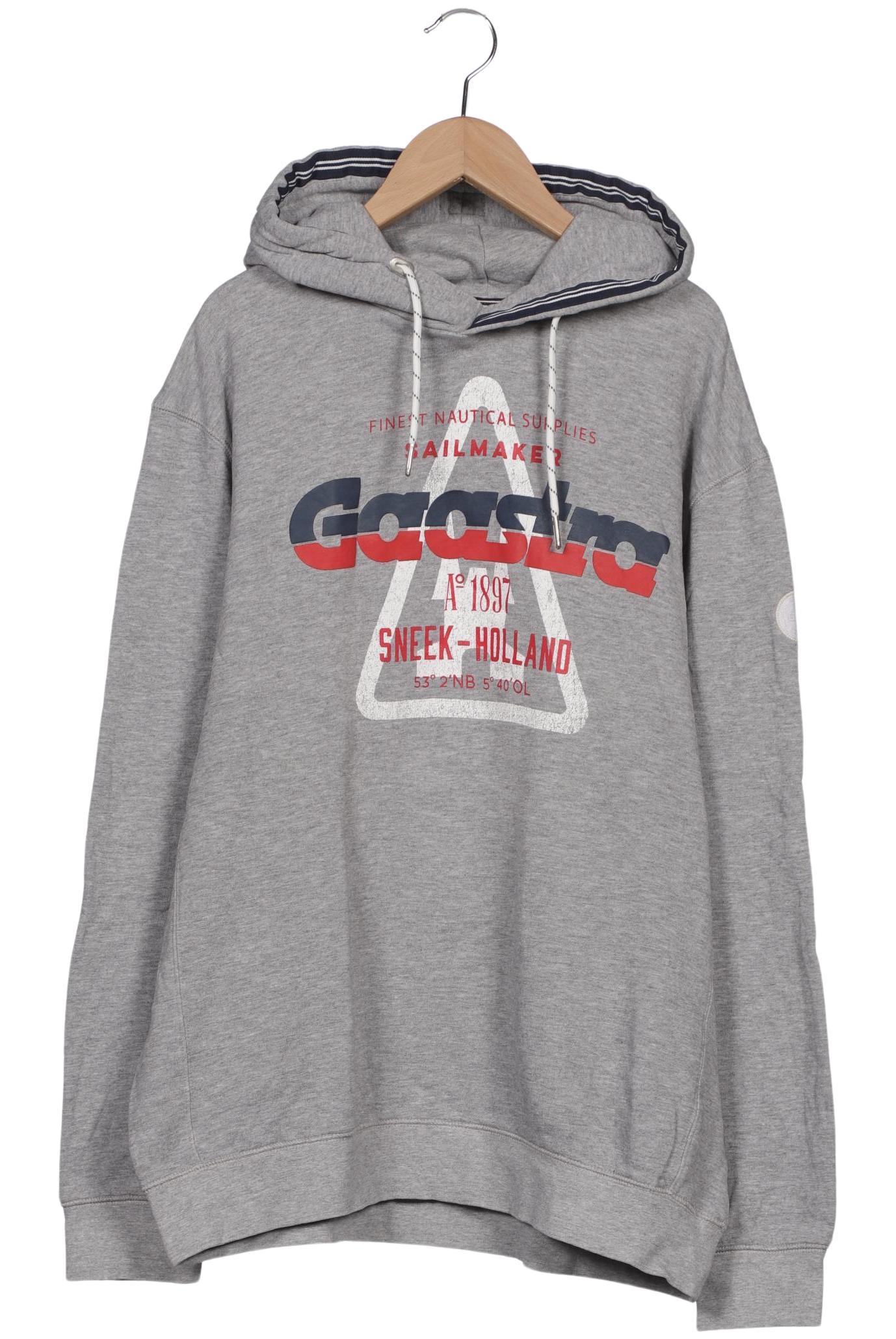 

Gaastra Herren Kapuzenpullover, grau, Gr. 56