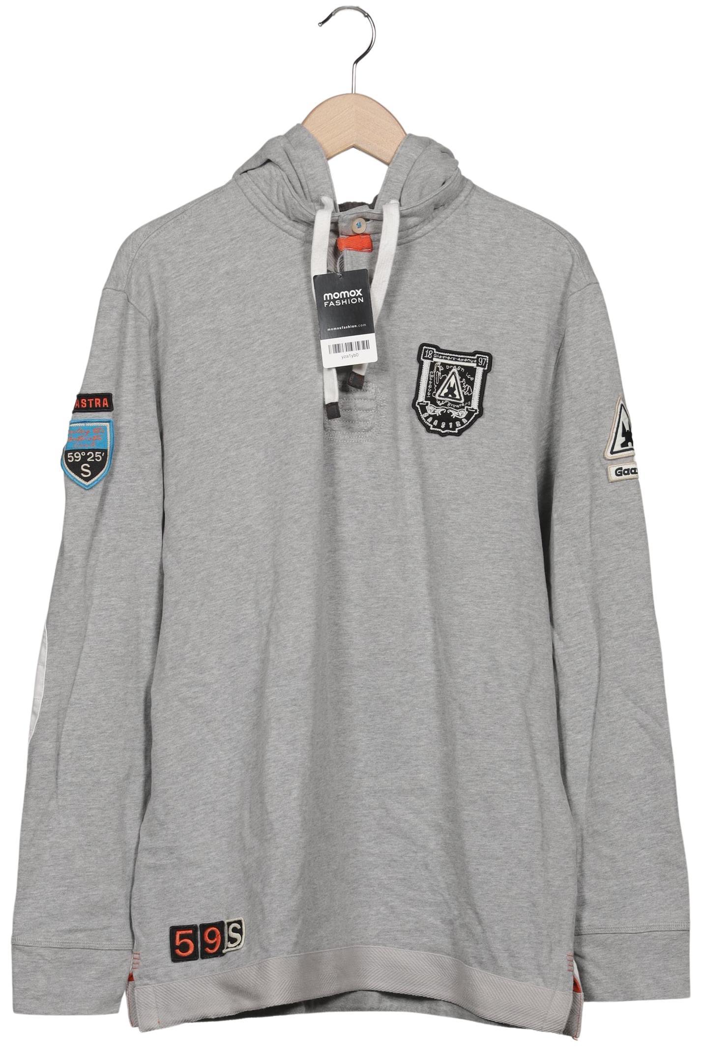 

Gaastra Herren Kapuzenpullover, grau, Gr. 54