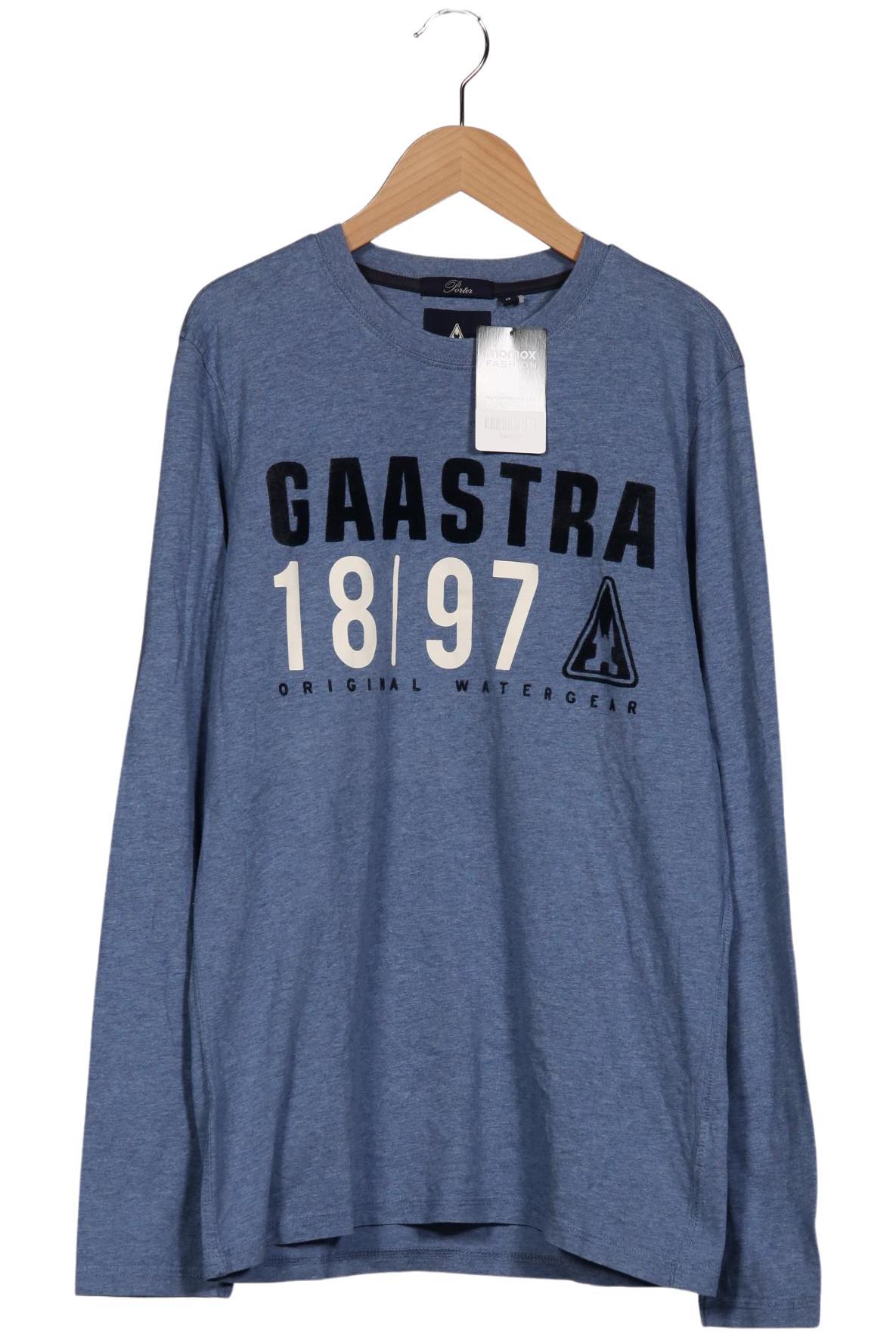

Gaastra Herren Langarmshirt, blau, Gr. 48