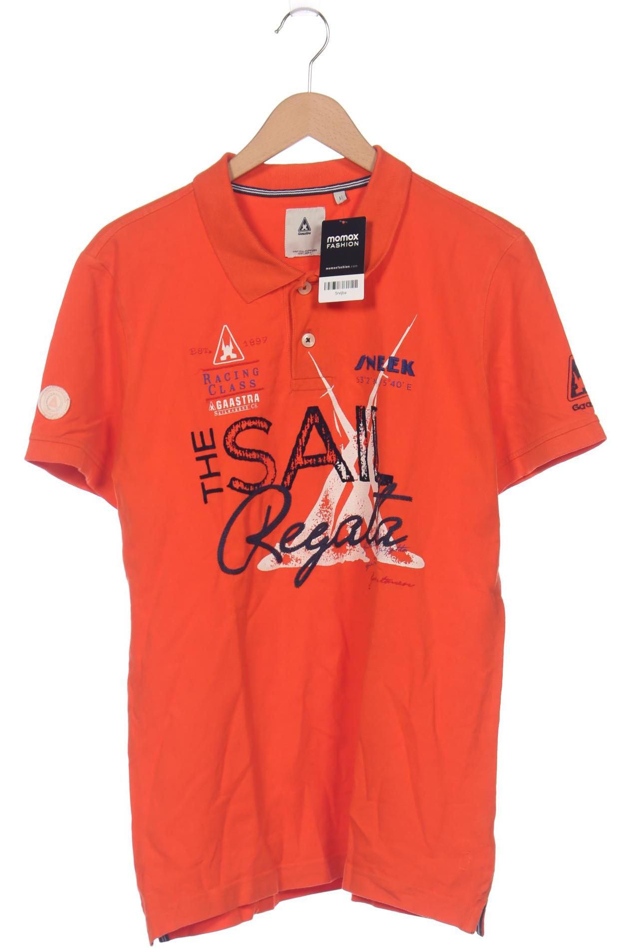 

Gaastra Herren Poloshirt, orange, Gr. 52
