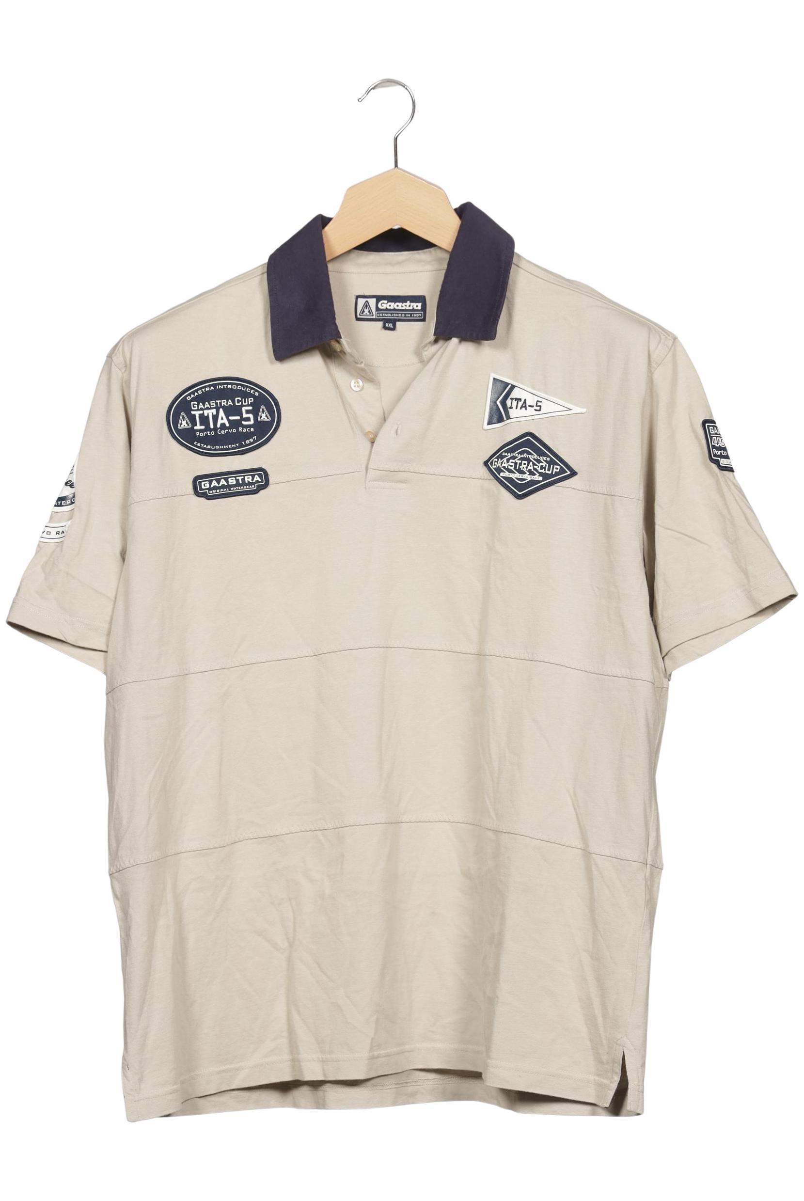 

Gaastra Herren Poloshirt, beige, Gr. 56