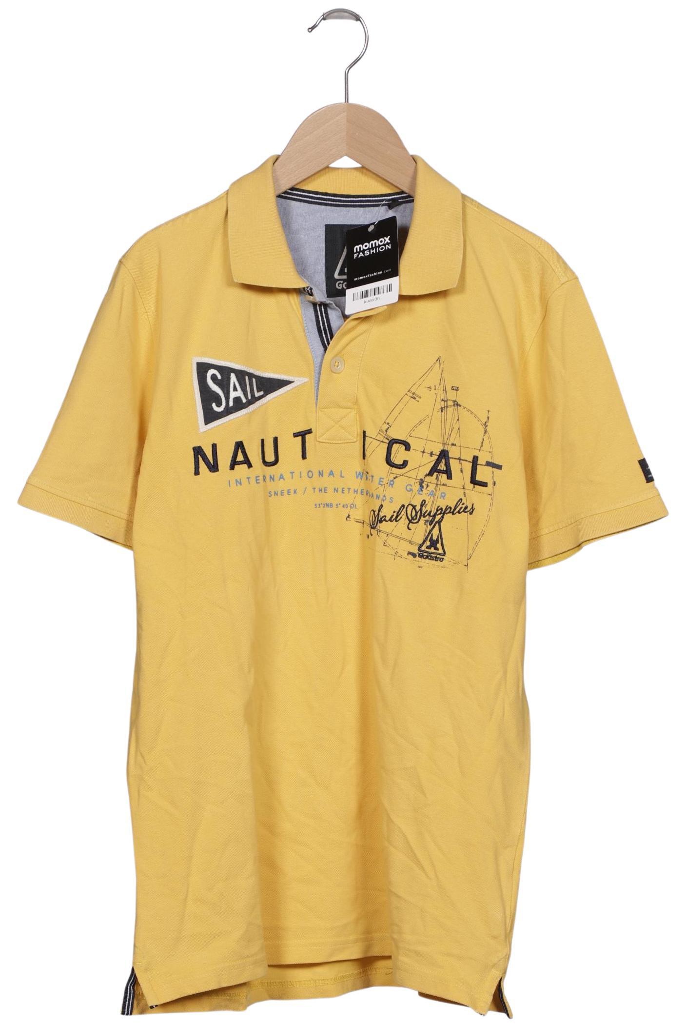 

Gaastra Herren Poloshirt, gelb, Gr. 48