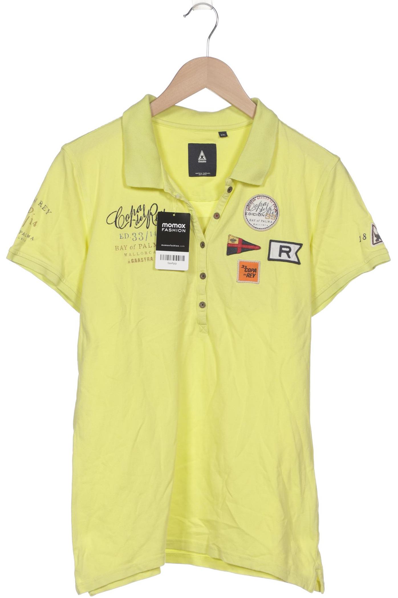 

Gaastra Herren Poloshirt, gelb, Gr. 56