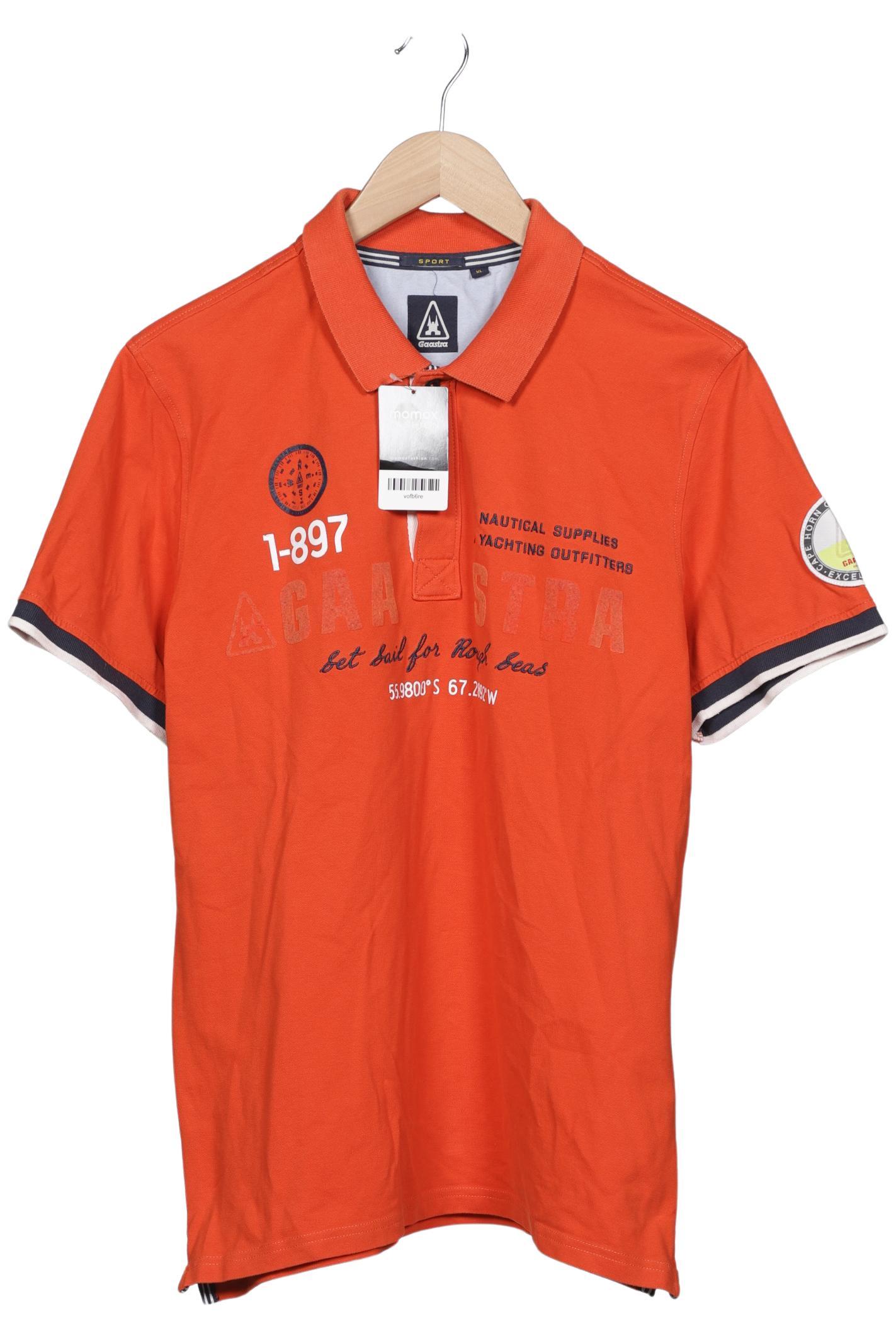 

Gaastra Herren Poloshirt, orange, Gr. 54