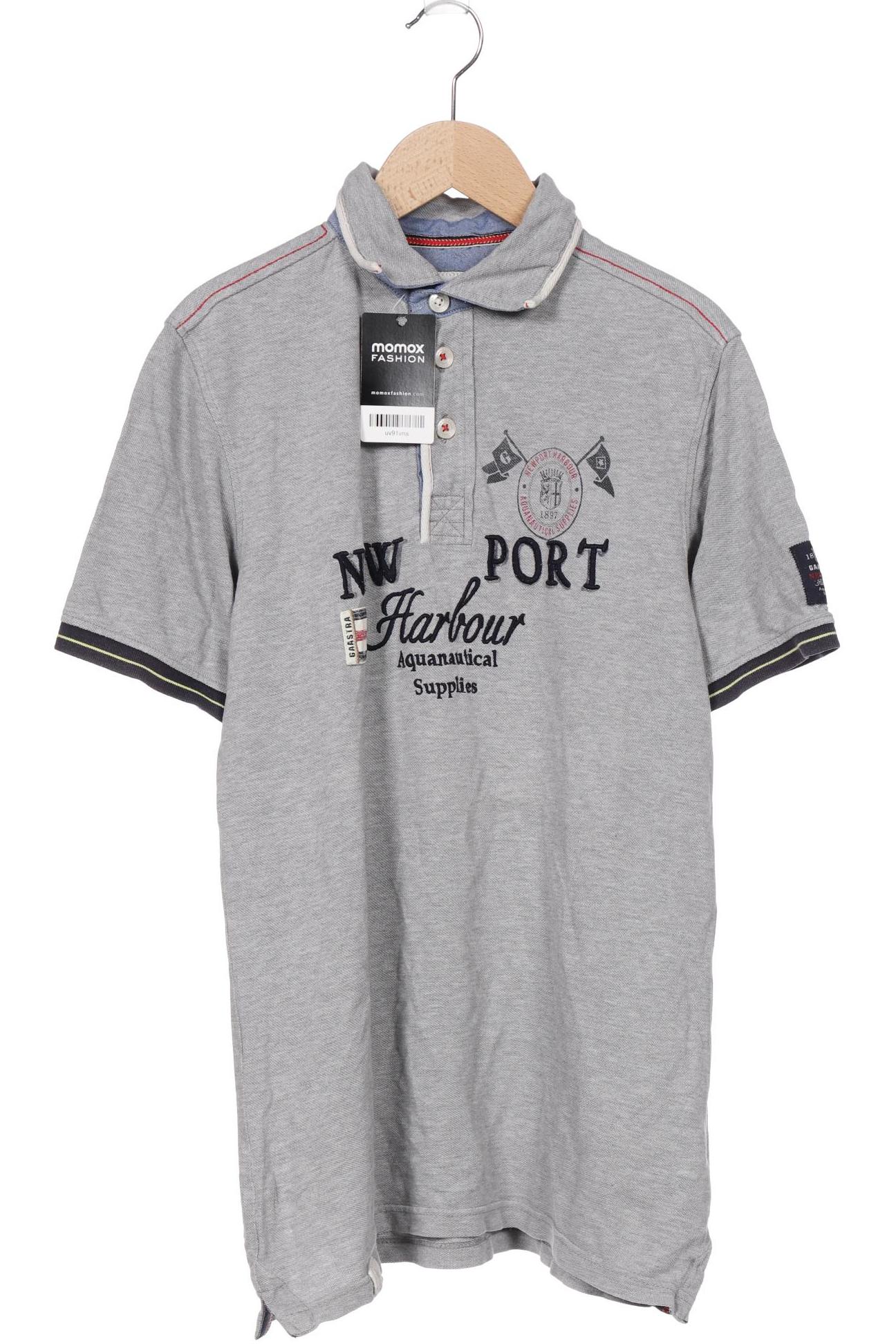 

Gaastra Herren Poloshirt, grau, Gr. 52