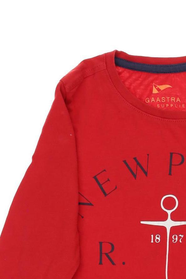 Thumbnail - Gaastra Jungen Langarmshirt, rot, Gr. 134