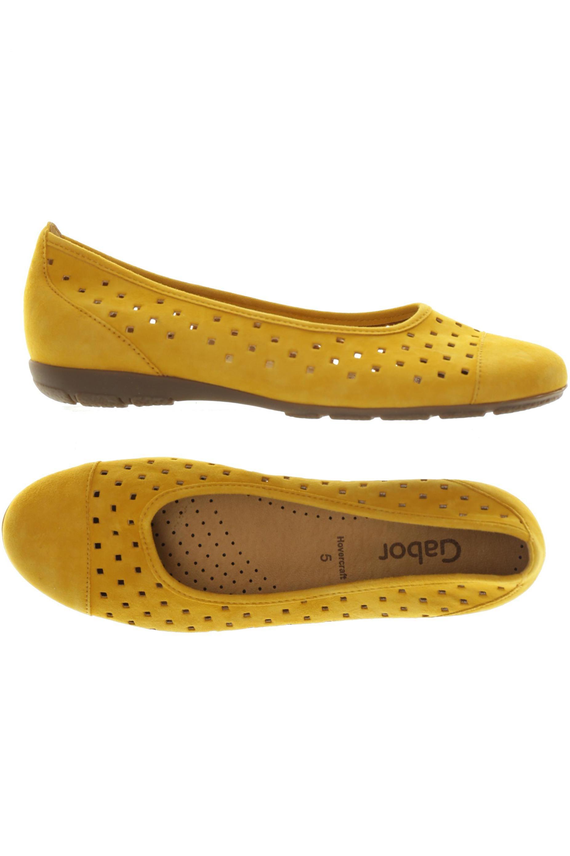 

Gabor Damen Ballerinas, gelb, Gr. 5