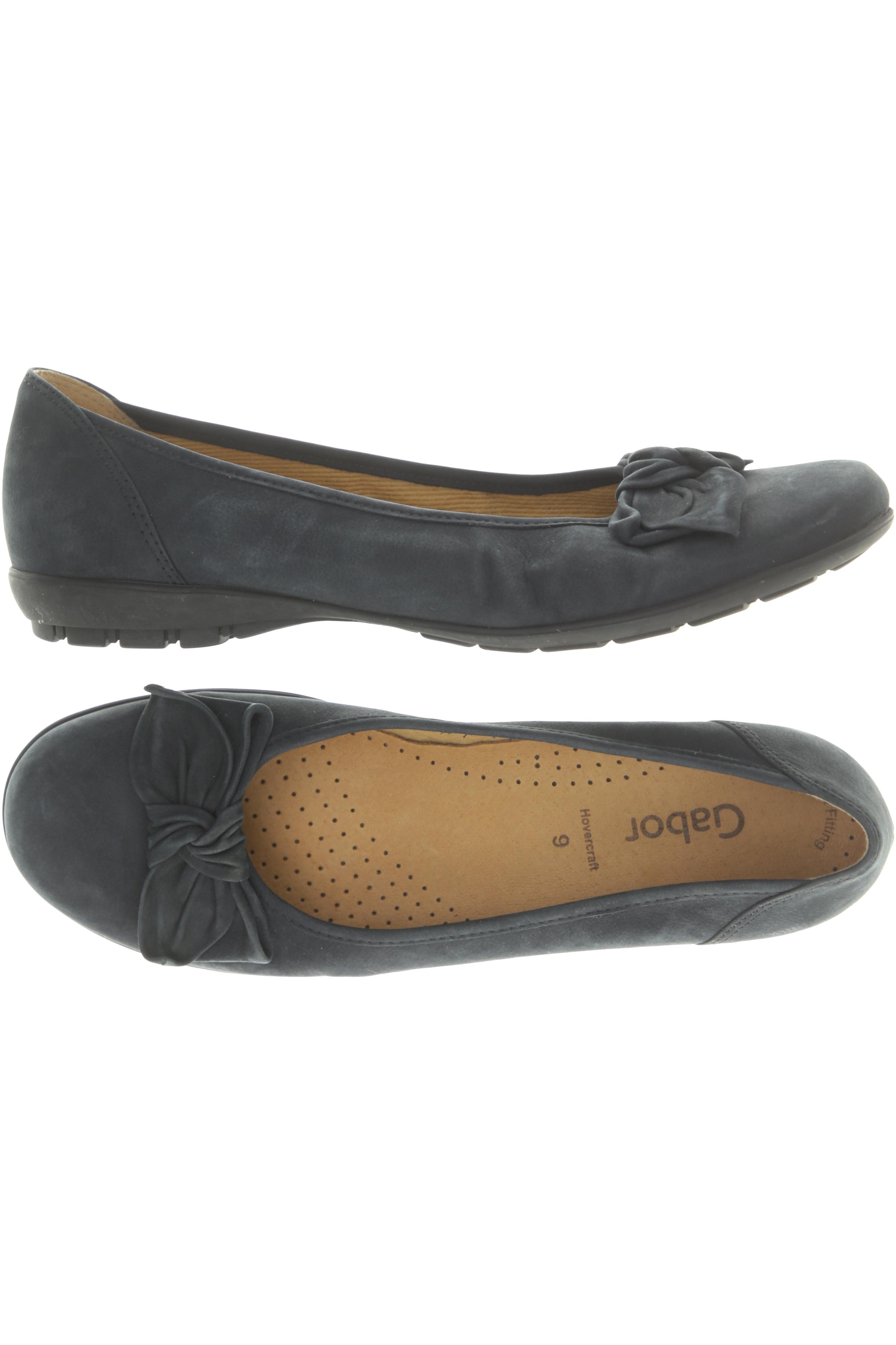 

Gabor Damen Ballerinas, blau, Gr. 9