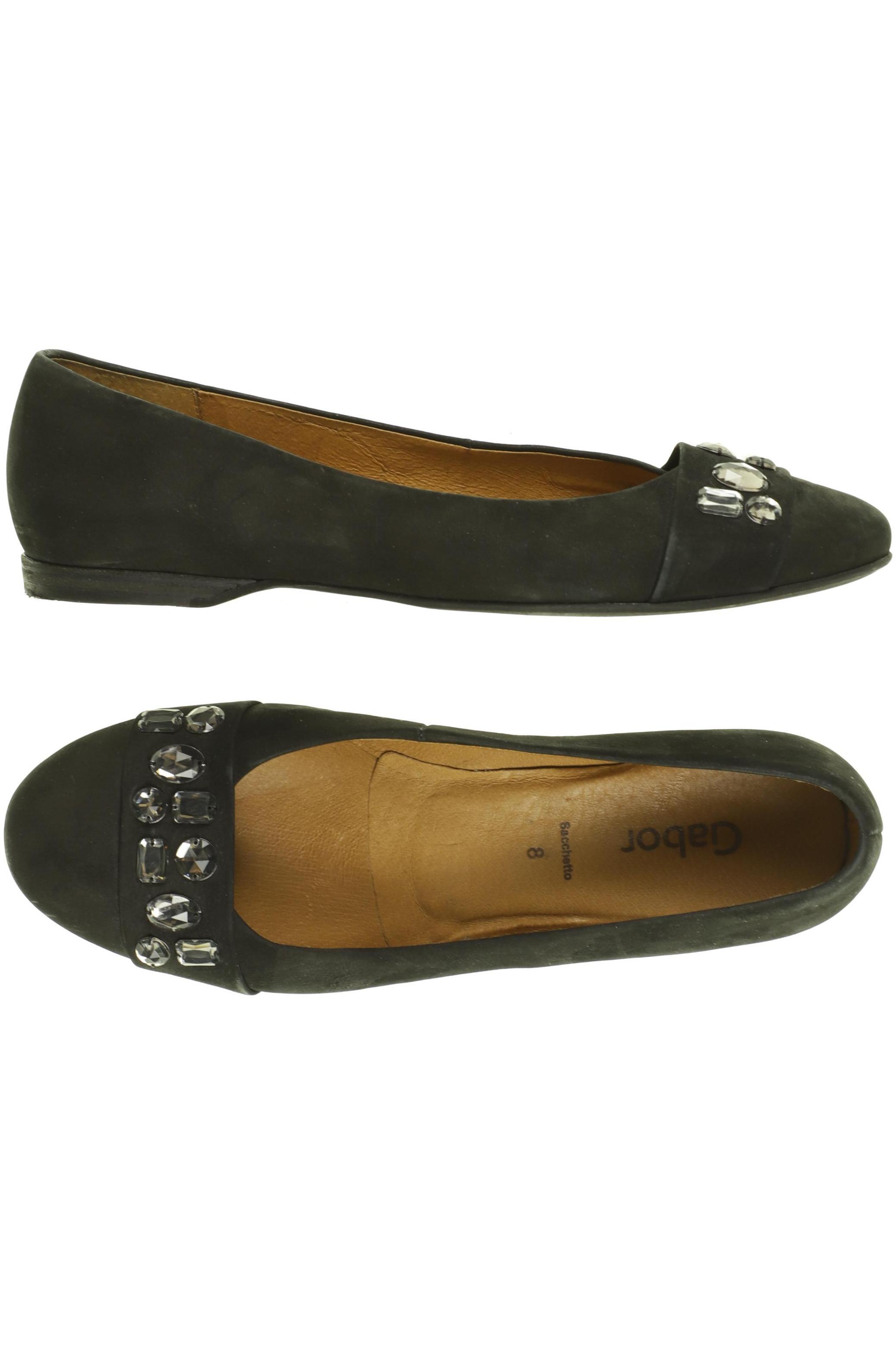 

Gabor Damen Ballerinas, schwarz, Gr. 8
