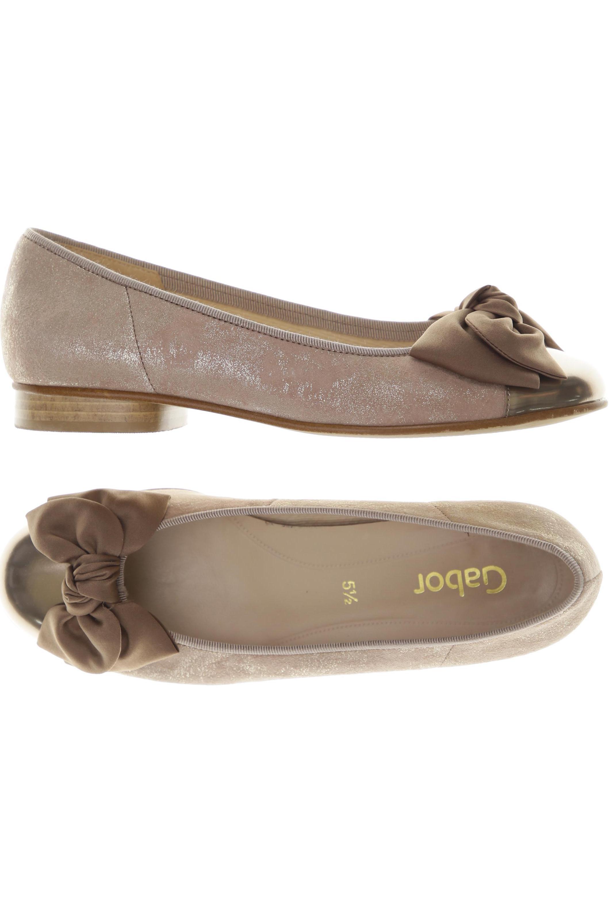 

Gabor Damen Ballerinas, beige, Gr. 5.5