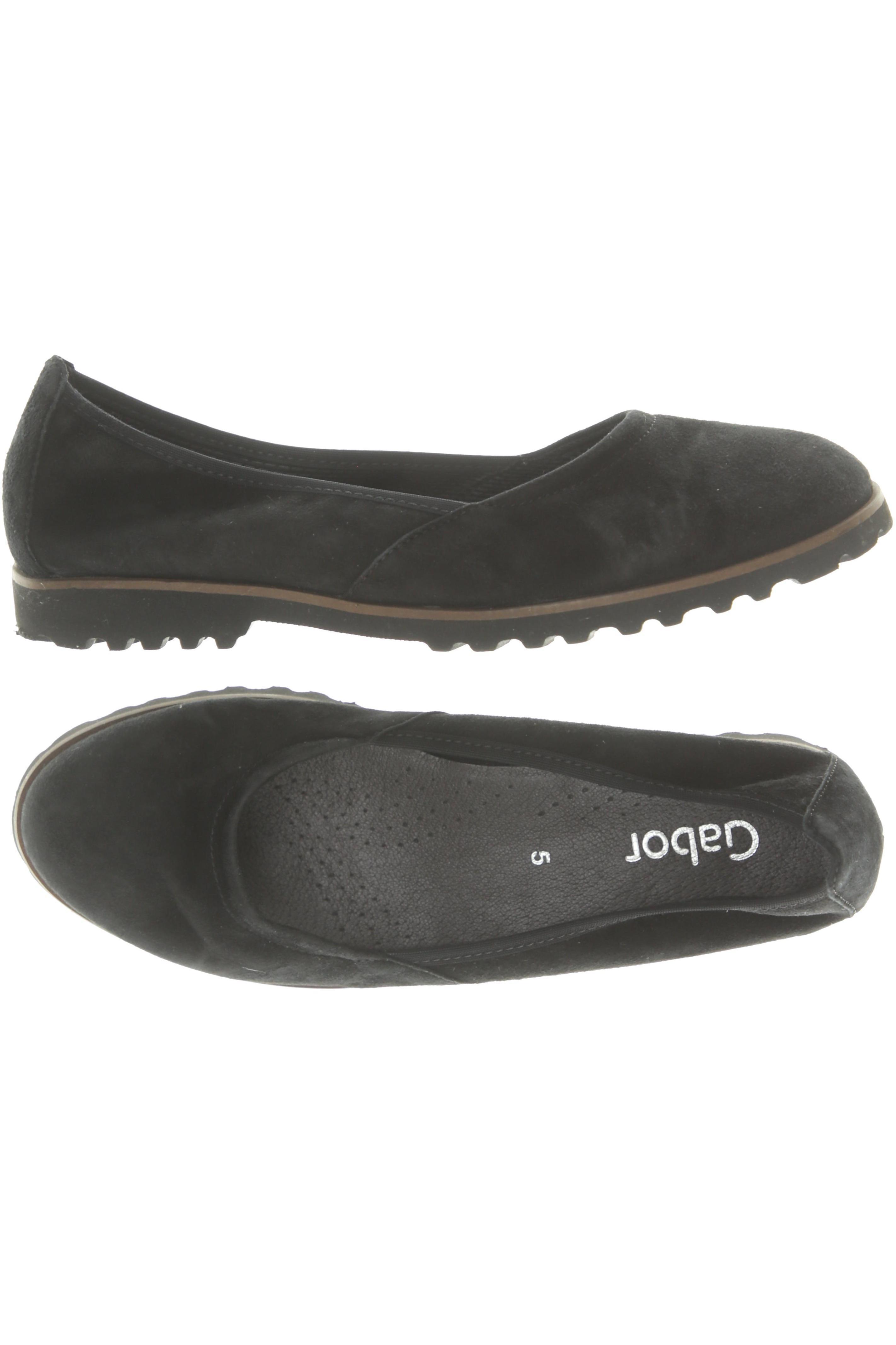 

Gabor Damen Ballerinas, schwarz, Gr. 5